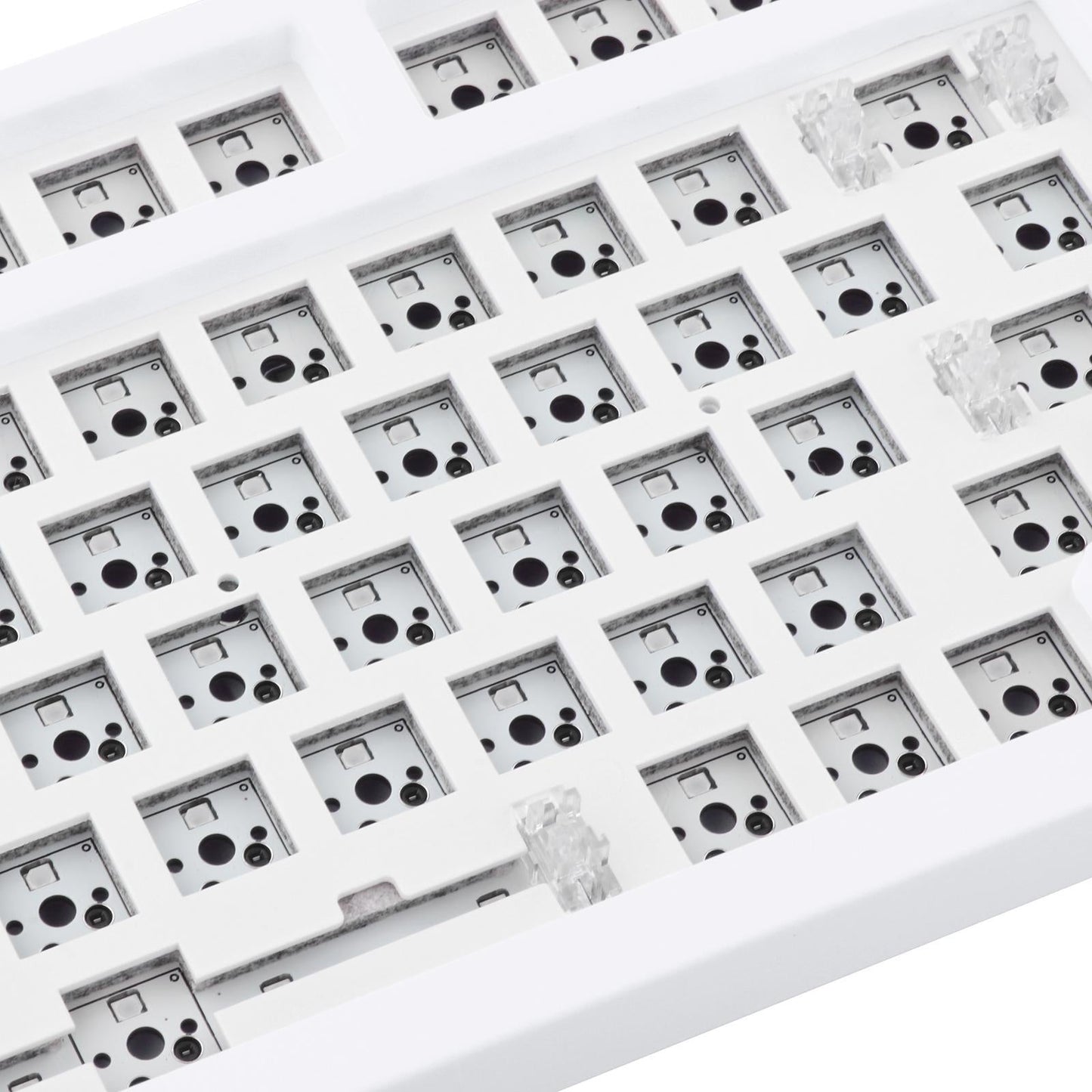 NT980 Hot Swap Mechanical Keyboard Kit RGB Light White