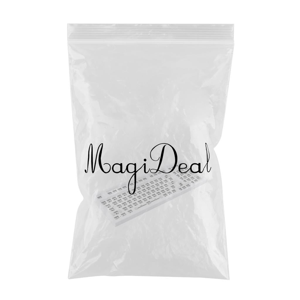 NT980 Hot Swap Mechanical Keyboard Kit RGB Light White