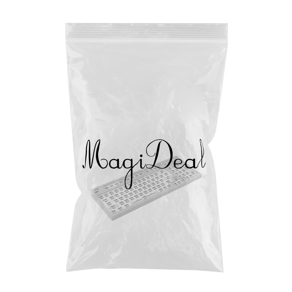 NT980 Hot Swap Mechanical Keyboard Kit RGB Light Gray