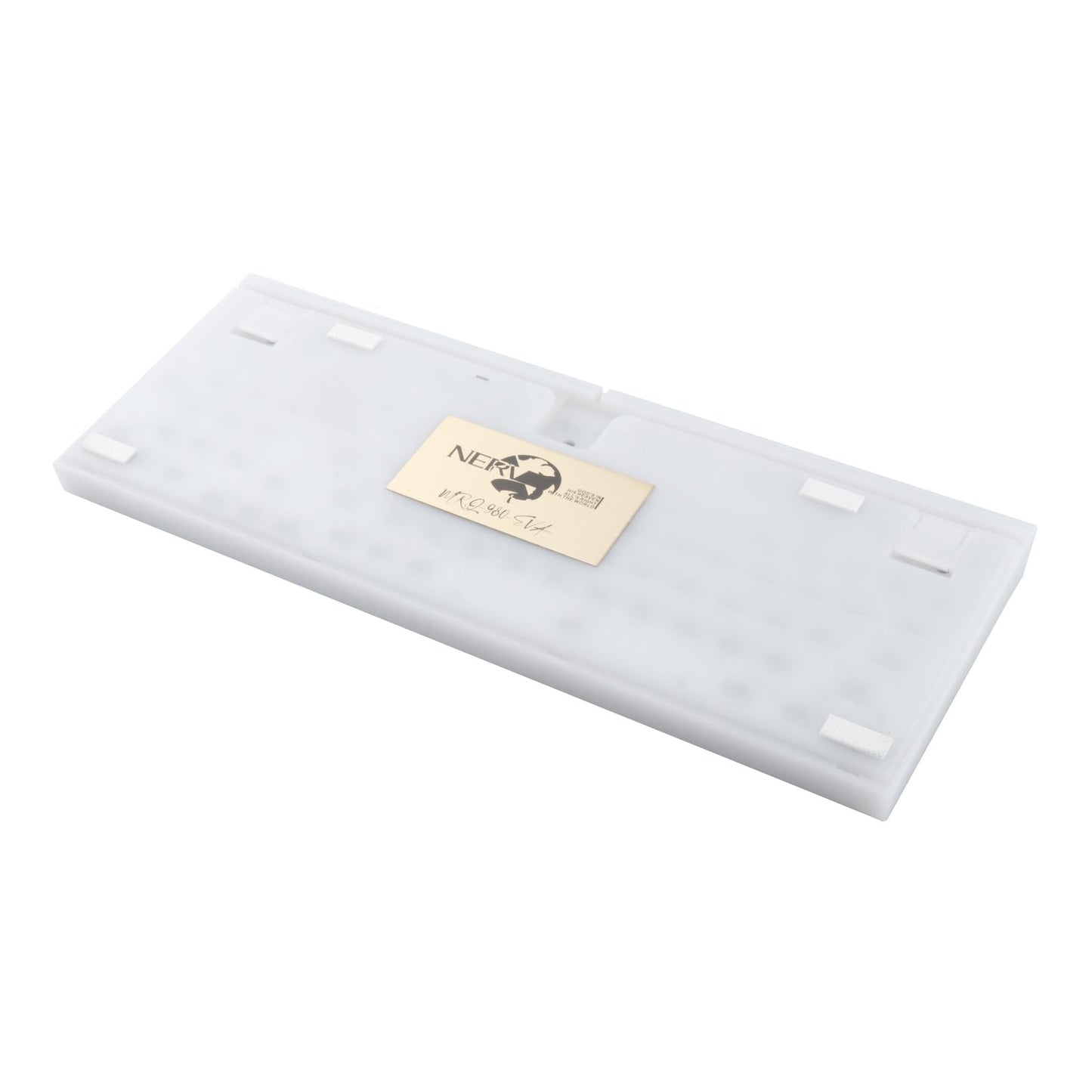 NT980 Hot Swap Mechanical Keyboard Kit RGB Light Transparent White