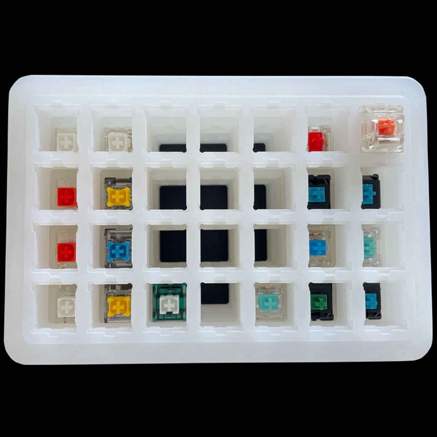 Switch Tester Acrylic Base All Mechanical Keyboard shafts CNC Cutting