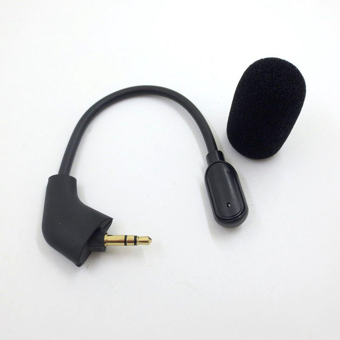 Game Mic Replacement Detachable Bendable 6.69inch Length for Hyperx Cloud II