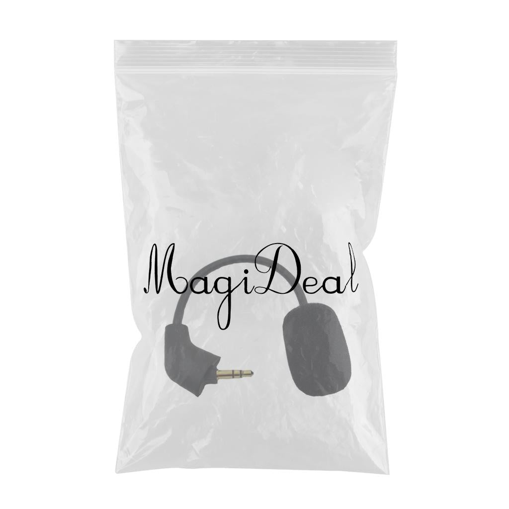 Game Mic Replacement Detachable Bendable 6.69inch Length for Hyperx Cloud II