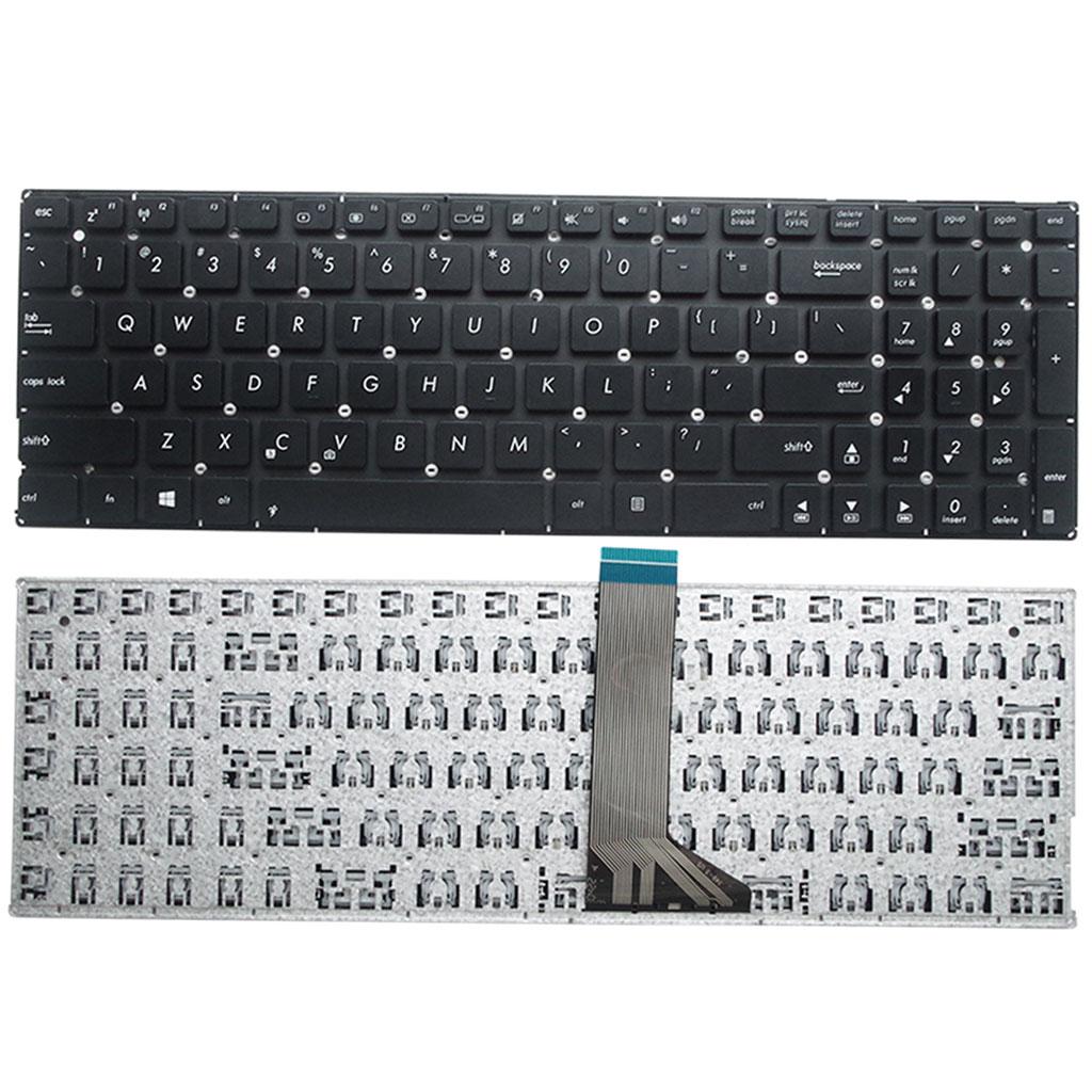 Laptop Keyboard Without Frame Replacement US English for ASUS x551CA Black