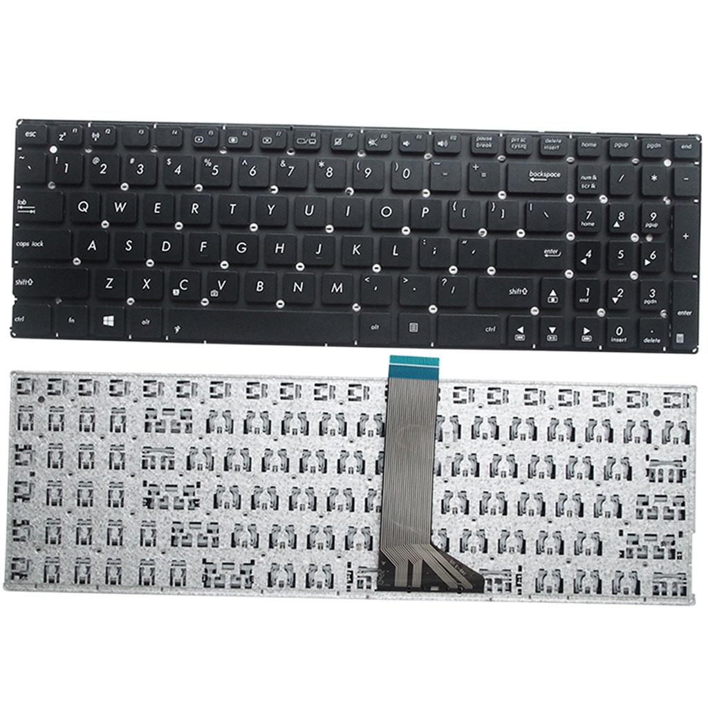 Laptop Keyboard Without Frame Replacement US English for ASUS x551CA Black