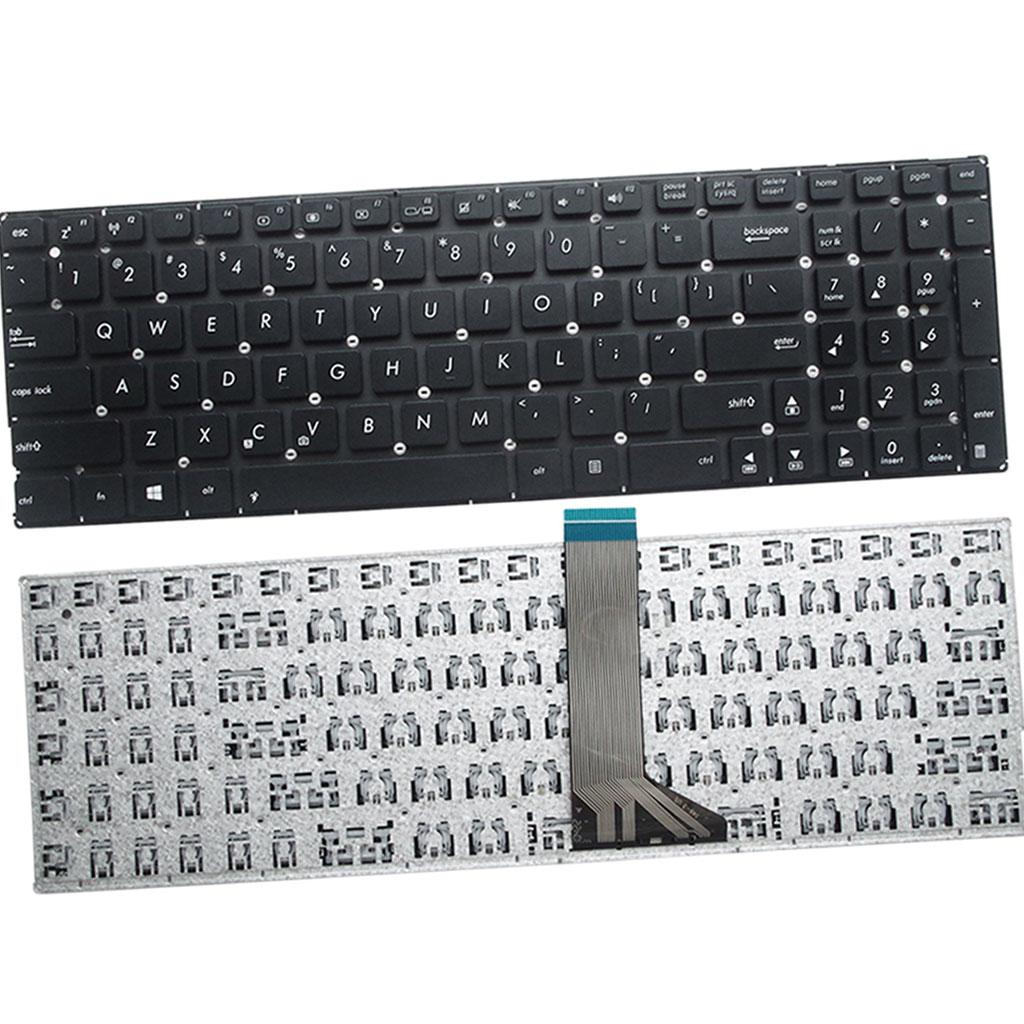 Laptop Keyboard Without Frame Replacement US English for ASUS x551CA Black