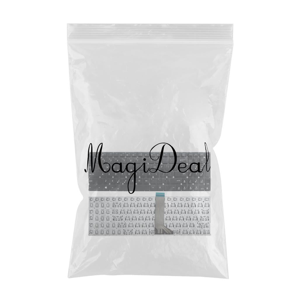 Laptop Keyboard Without Frame Replacement US English for ASUS x551CA Black