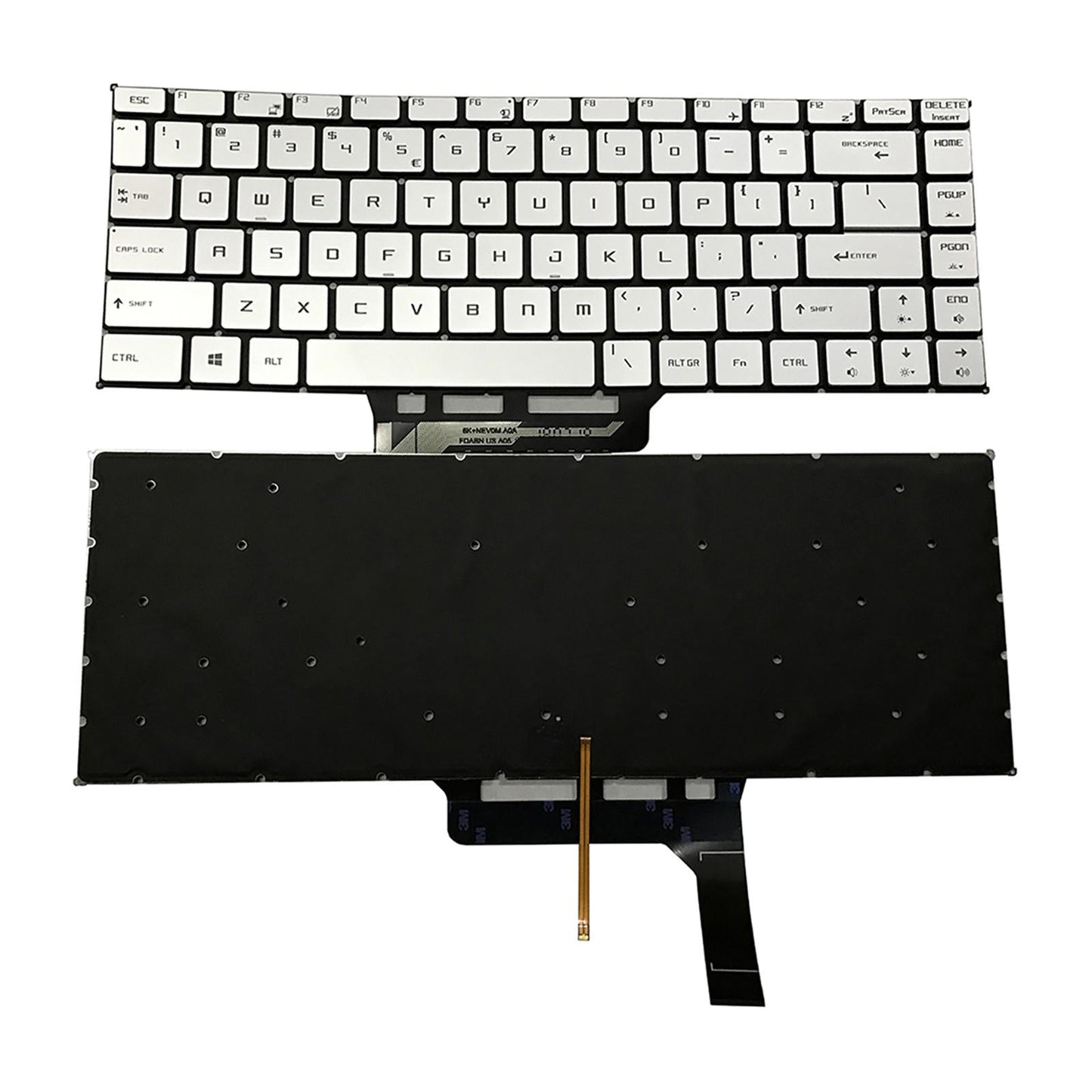 Keyboard US Layout Simple Ergonomic Mechanical for MSI GS65 Stealth 8SG