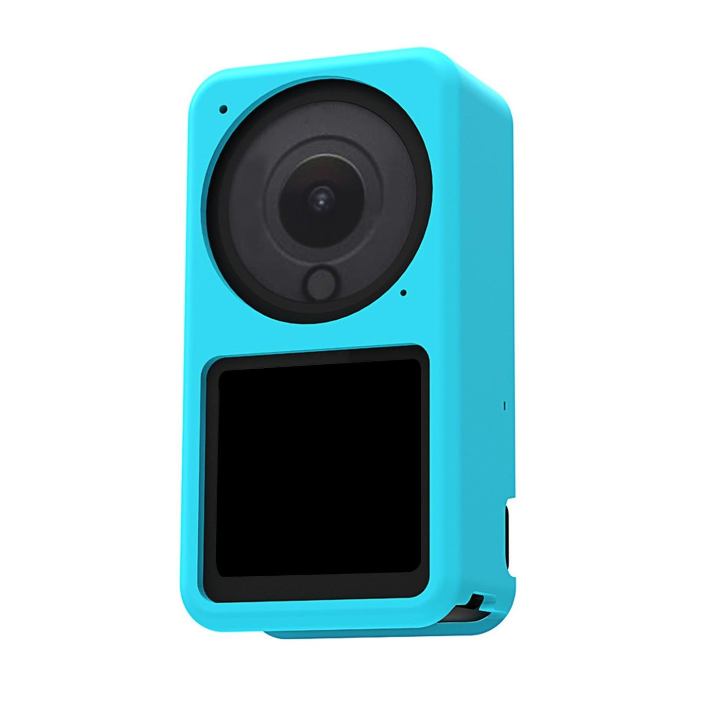 Silicone Case Action Sports Attachments Direct Fit for DJI Action 2 Blue