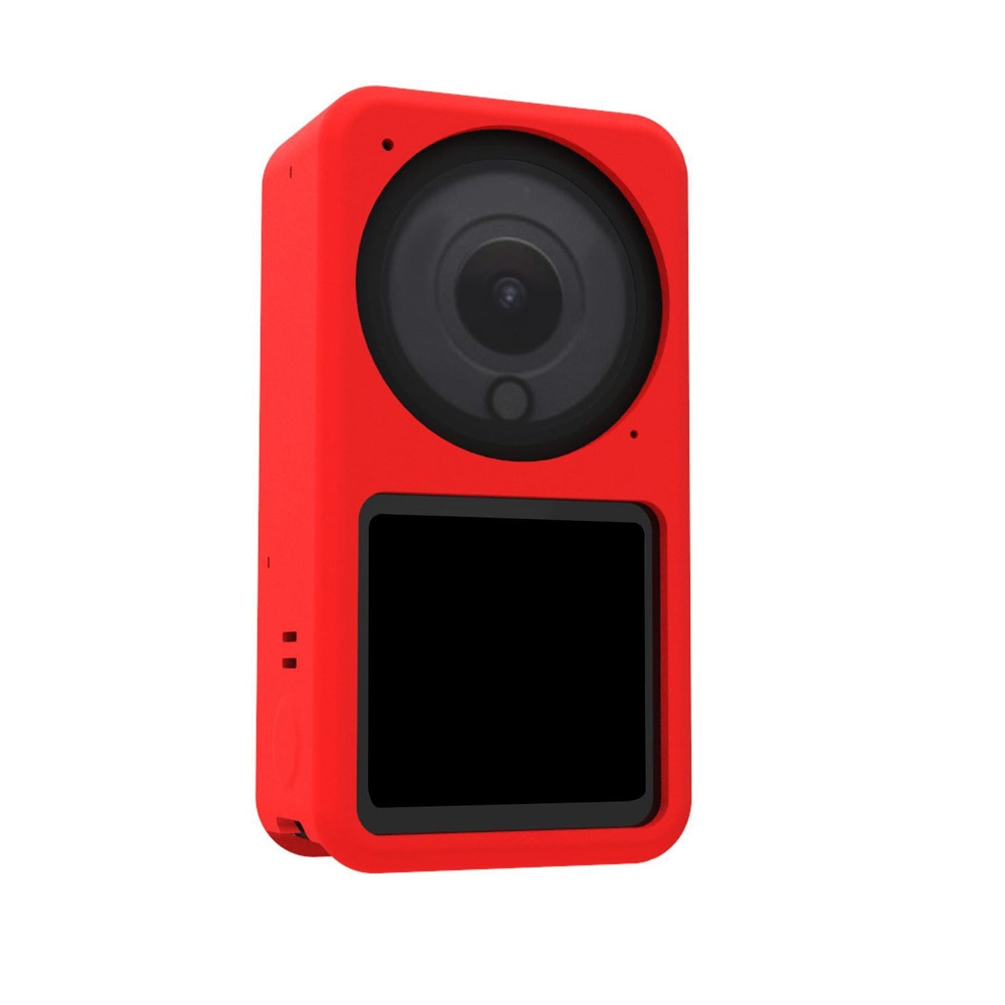 Silicone Case Action Sports Attachments Direct Fit for DJI Action 2 Red