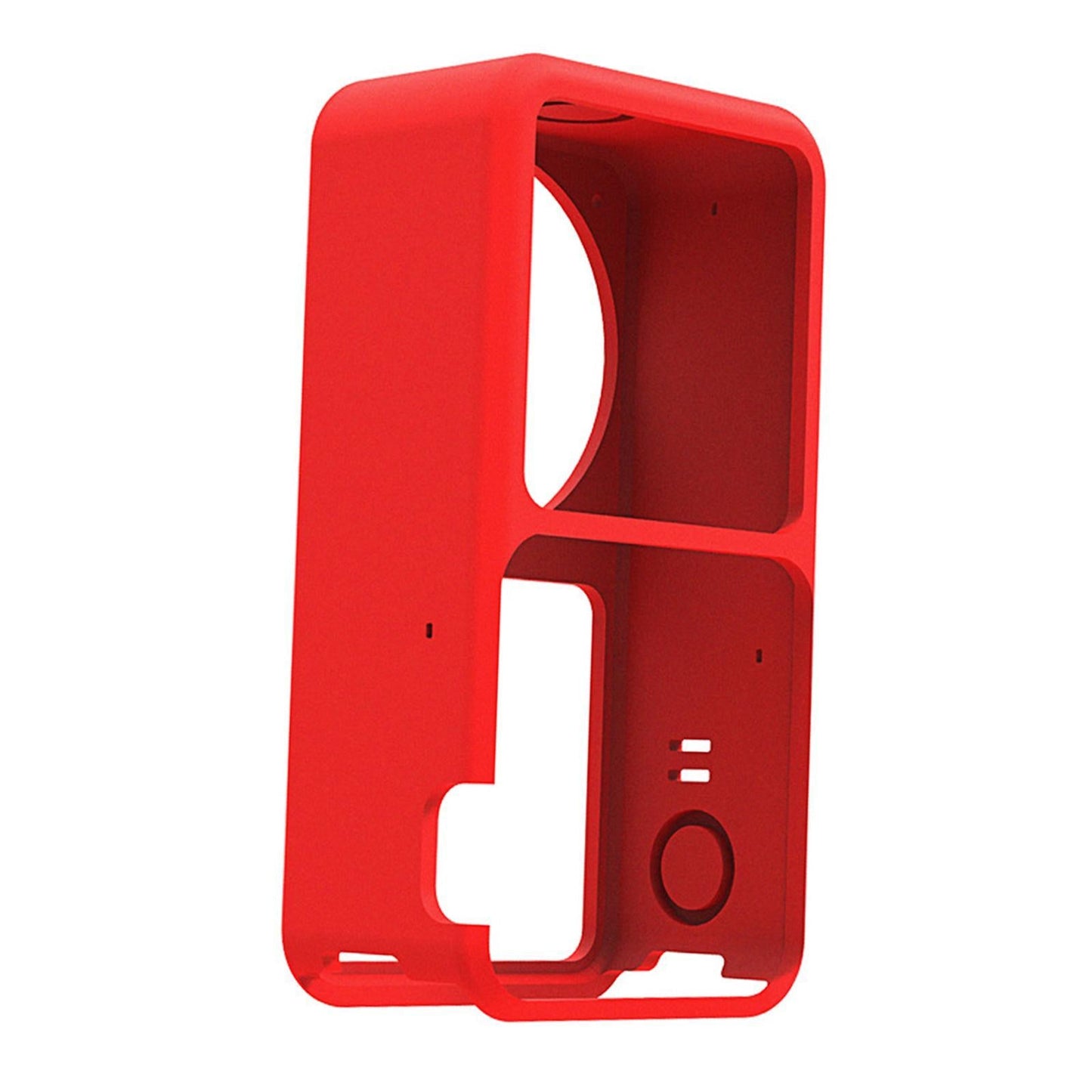 Silicone Case Action Sports Attachments Direct Fit for DJI Action 2 Red