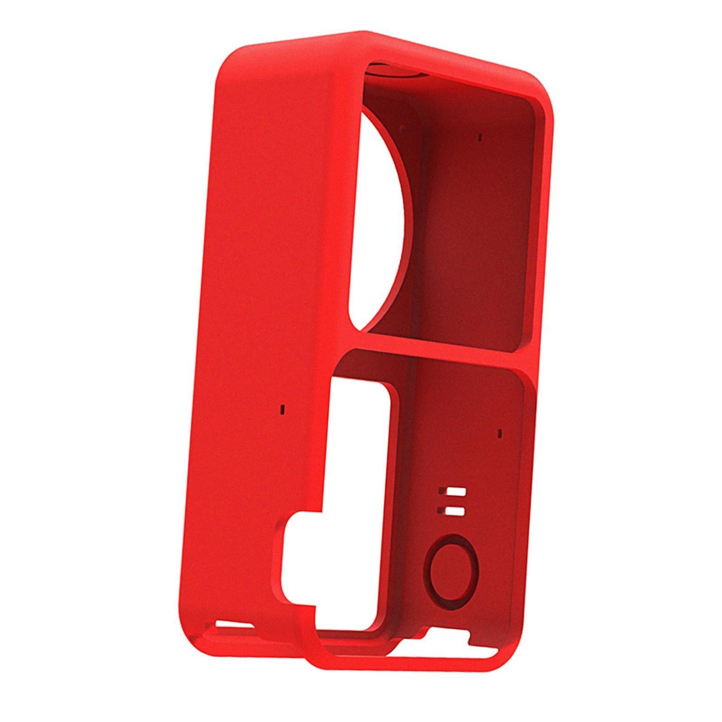 Silicone Case Action Sports Attachments Direct Fit for DJI Action 2 Red