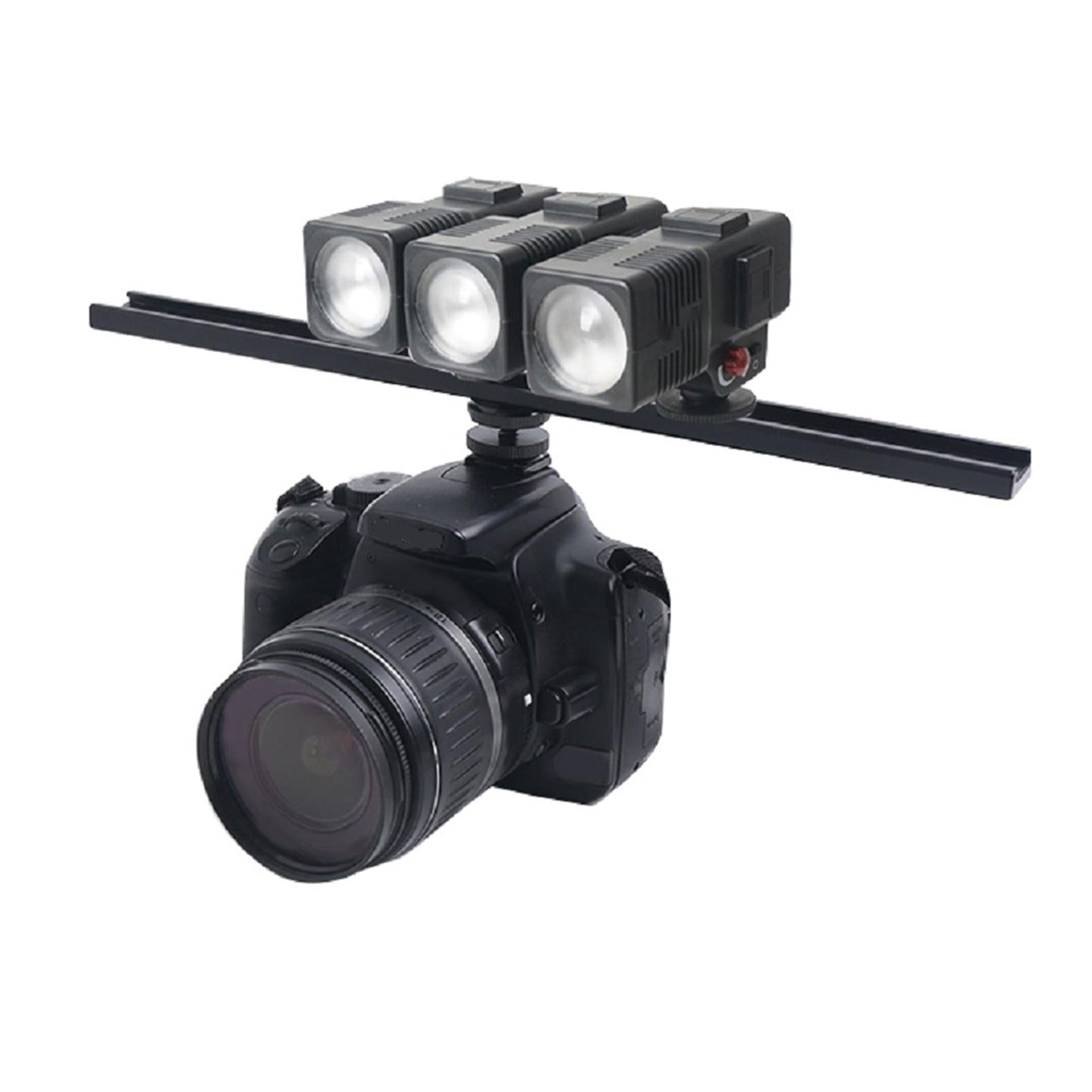 Flash Bracket Accessories 12in with 1/4 3/8" Screw for Camera DSLR DV"