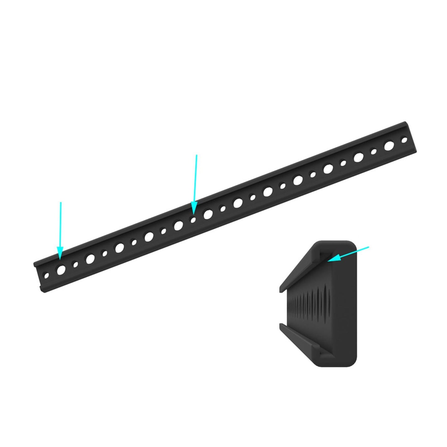 Flash Bracket Accessories 12in with 1/4 3/8" Screw for Camera DSLR DV"