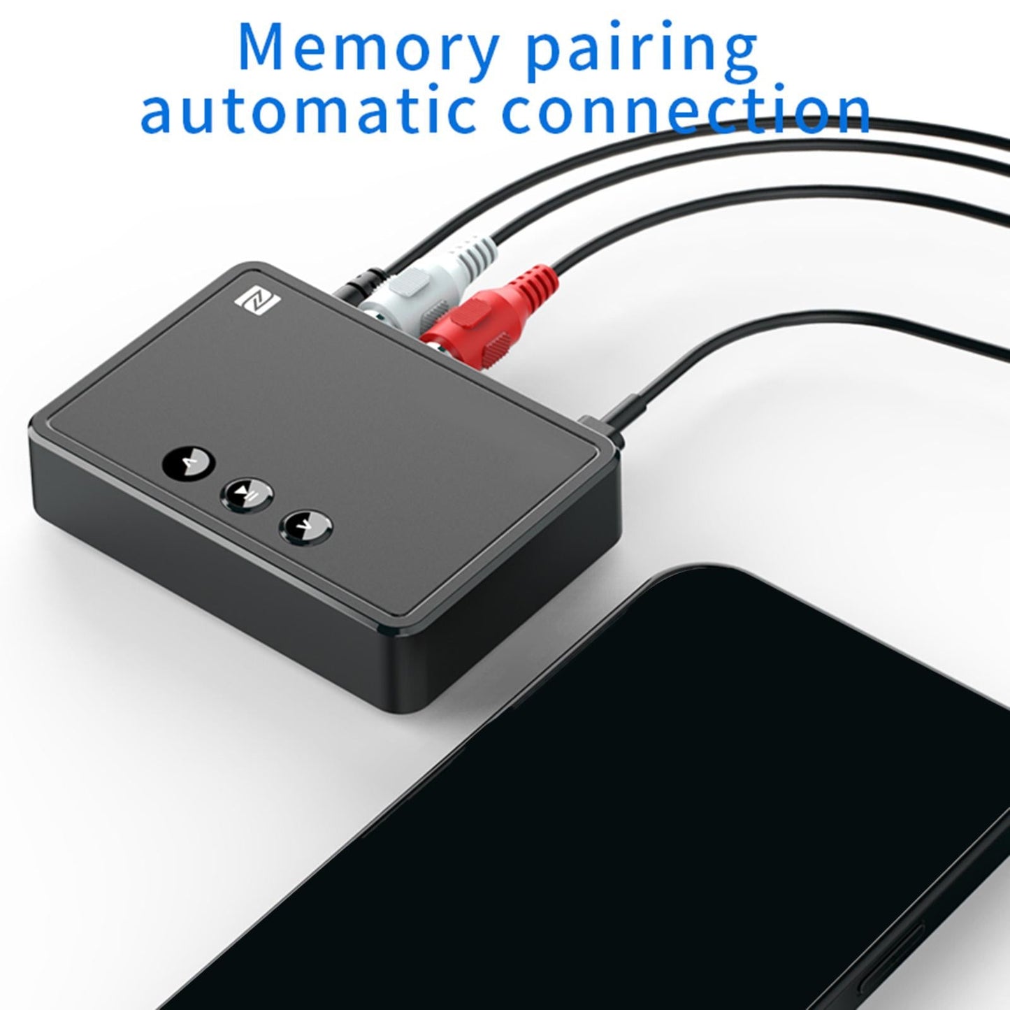 Wireless NFC Bluetooth 5.0 Receiver Adapter 3.5mm AUX RCA USB Low Latency