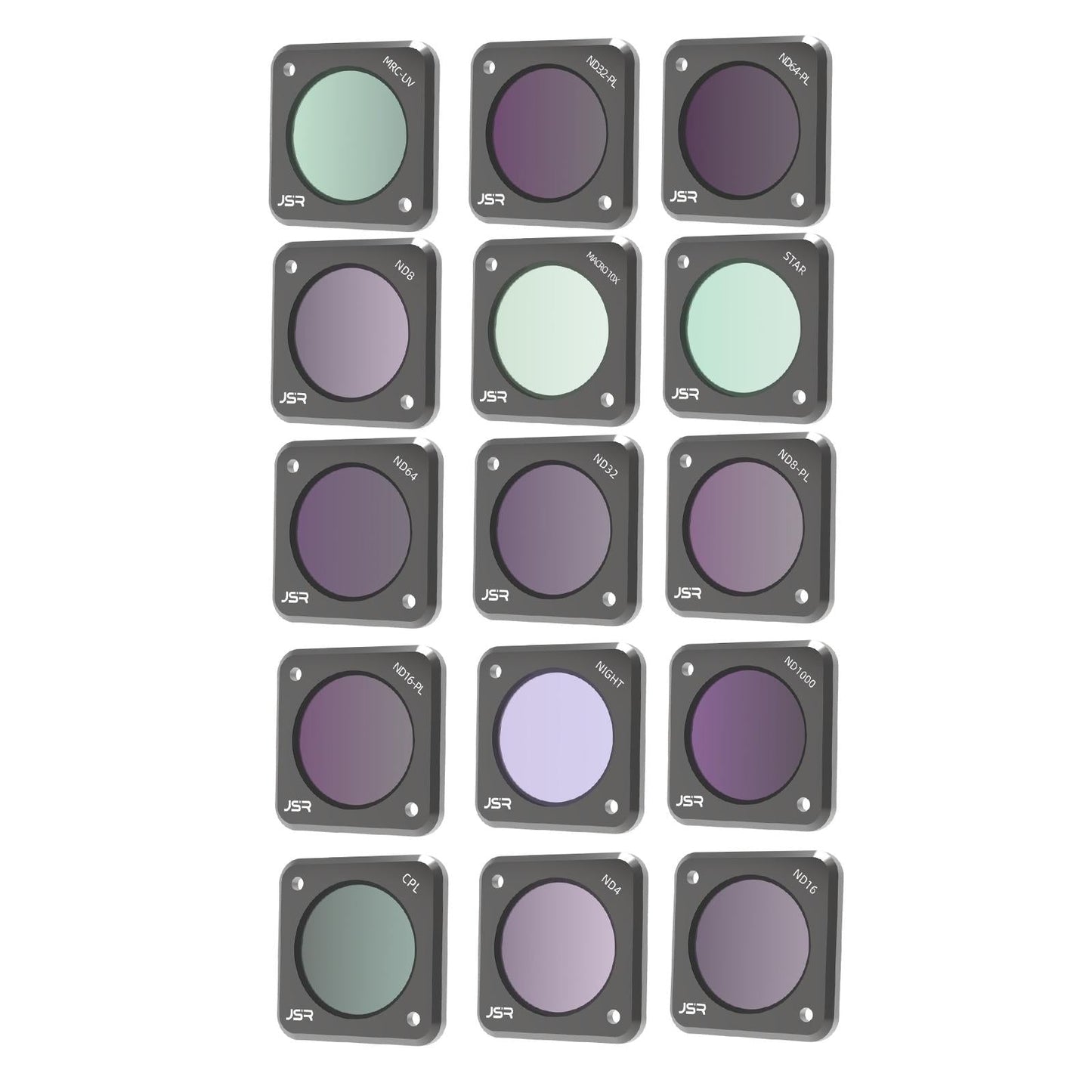 Filter Multi-Resistant Multi-Layer Coating for DJI Action 2 Camera Photos UV