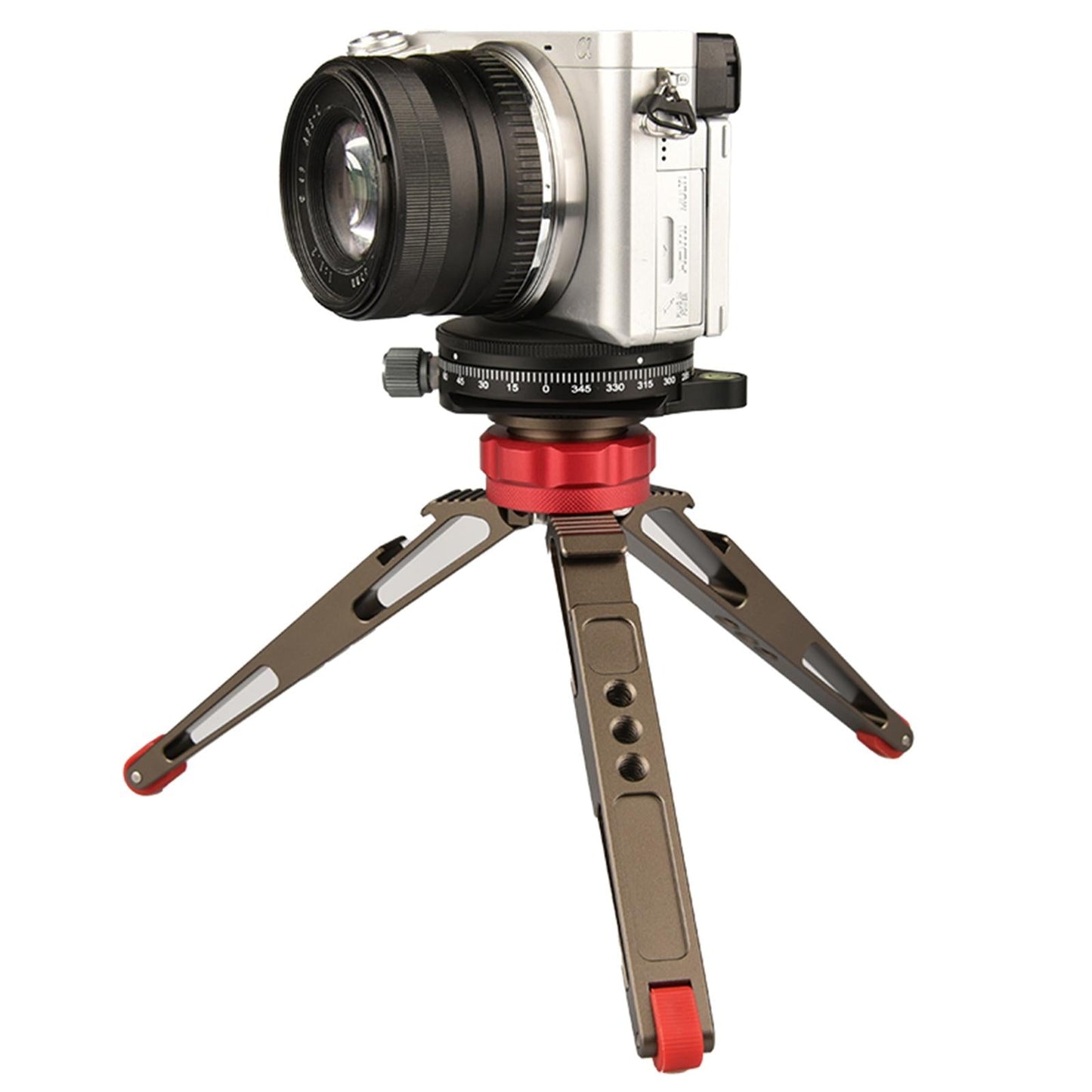 Camera Panoramic Panning Base 3/8 inch Screw with Arca Swiss Style Plate