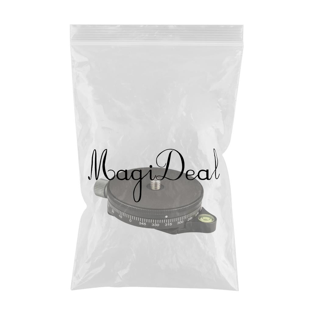 Camera Panoramic Panning Base 3/8 inch Screw with Arca Swiss Style Plate