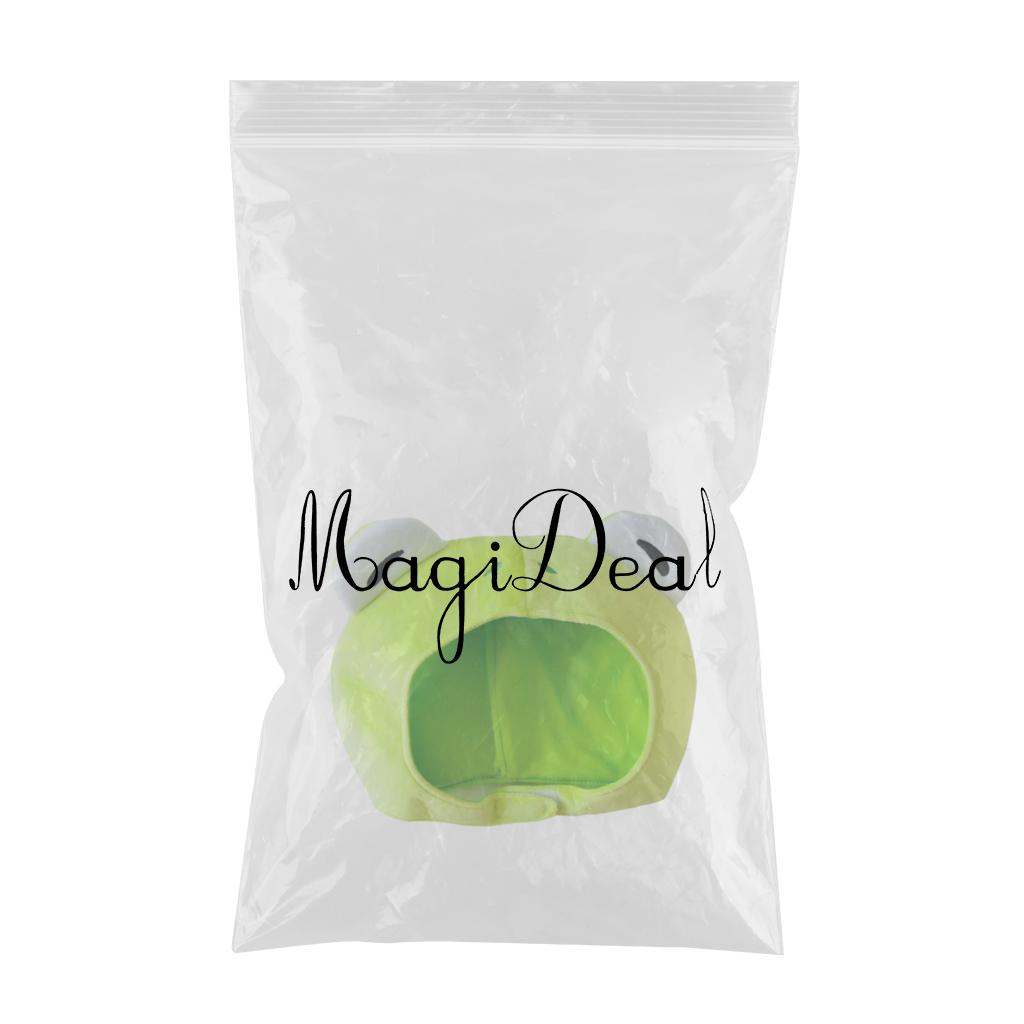 Plush Frog Hat Cartoon Novelty Funny Animal for Costume Halloween Winter Ski