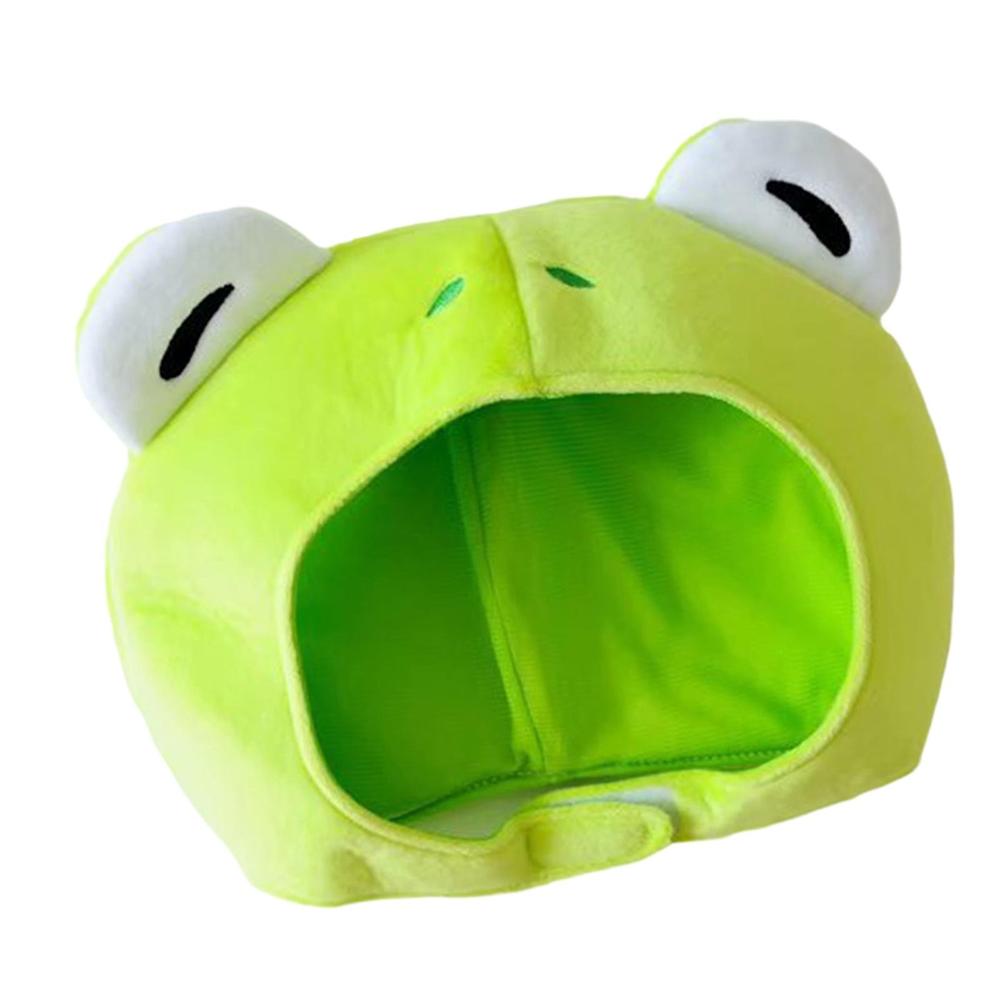 Plush Frog Hat Cartoon Novelty Funny Animal for Costume Halloween Winter Ski