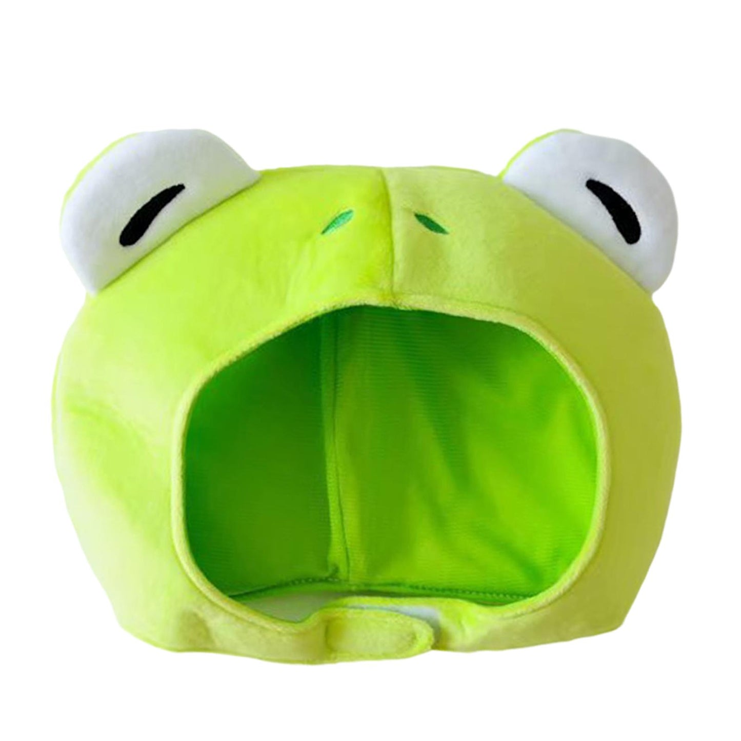 Plush Frog Hat Cartoon Novelty Funny Animal for Costume Halloween Winter Ski