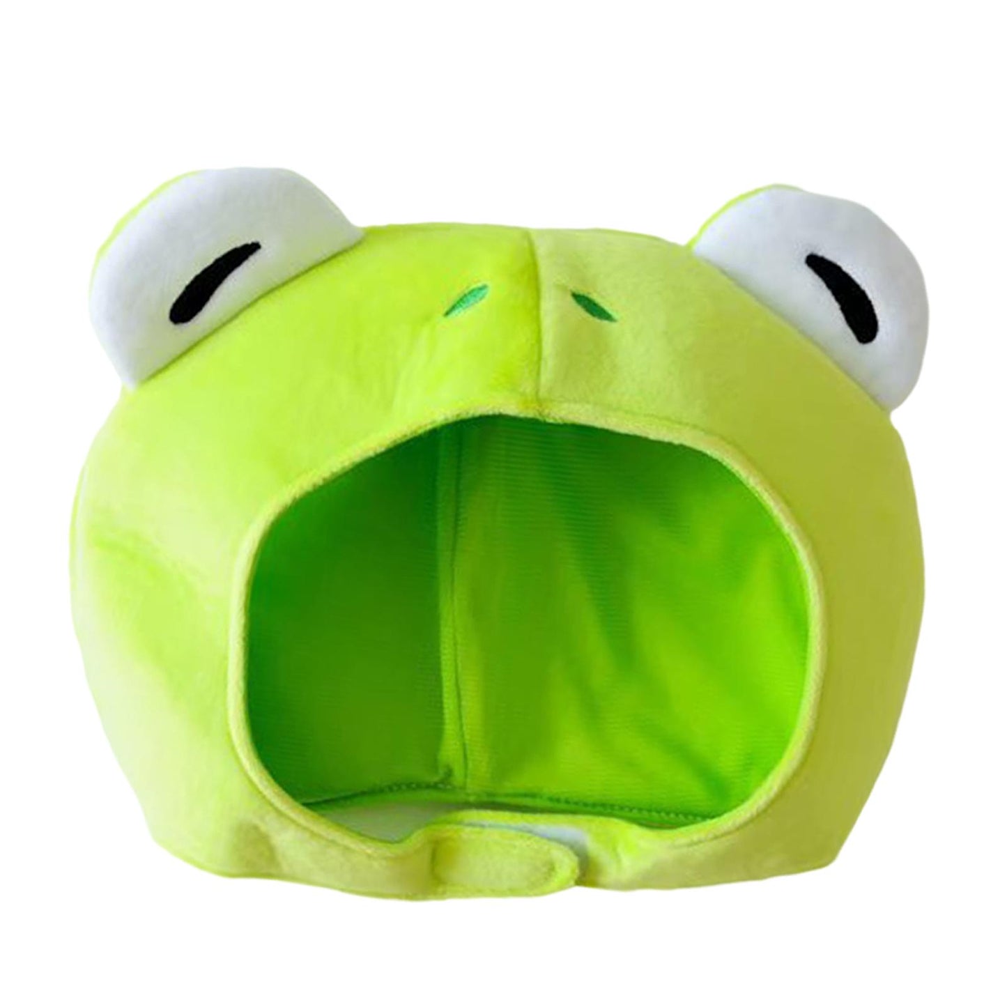 Plush Frog Hat Cartoon Novelty Funny Animal for Costume Halloween Winter Ski
