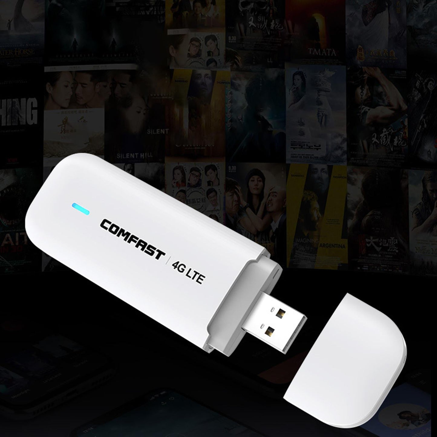 USB Portable WiFi 4G LTE Hotspot Antenna WiFi Router for Office Campus