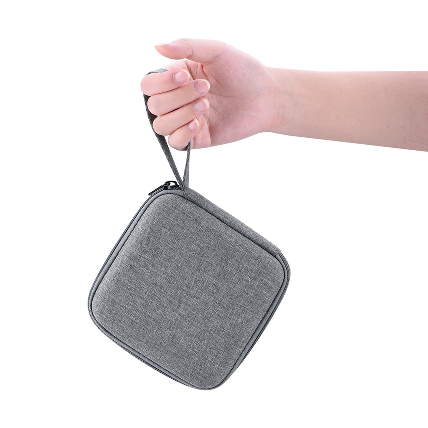Storage Bag with Handle Portable Shock Absorber for DJI Action 2 gray
