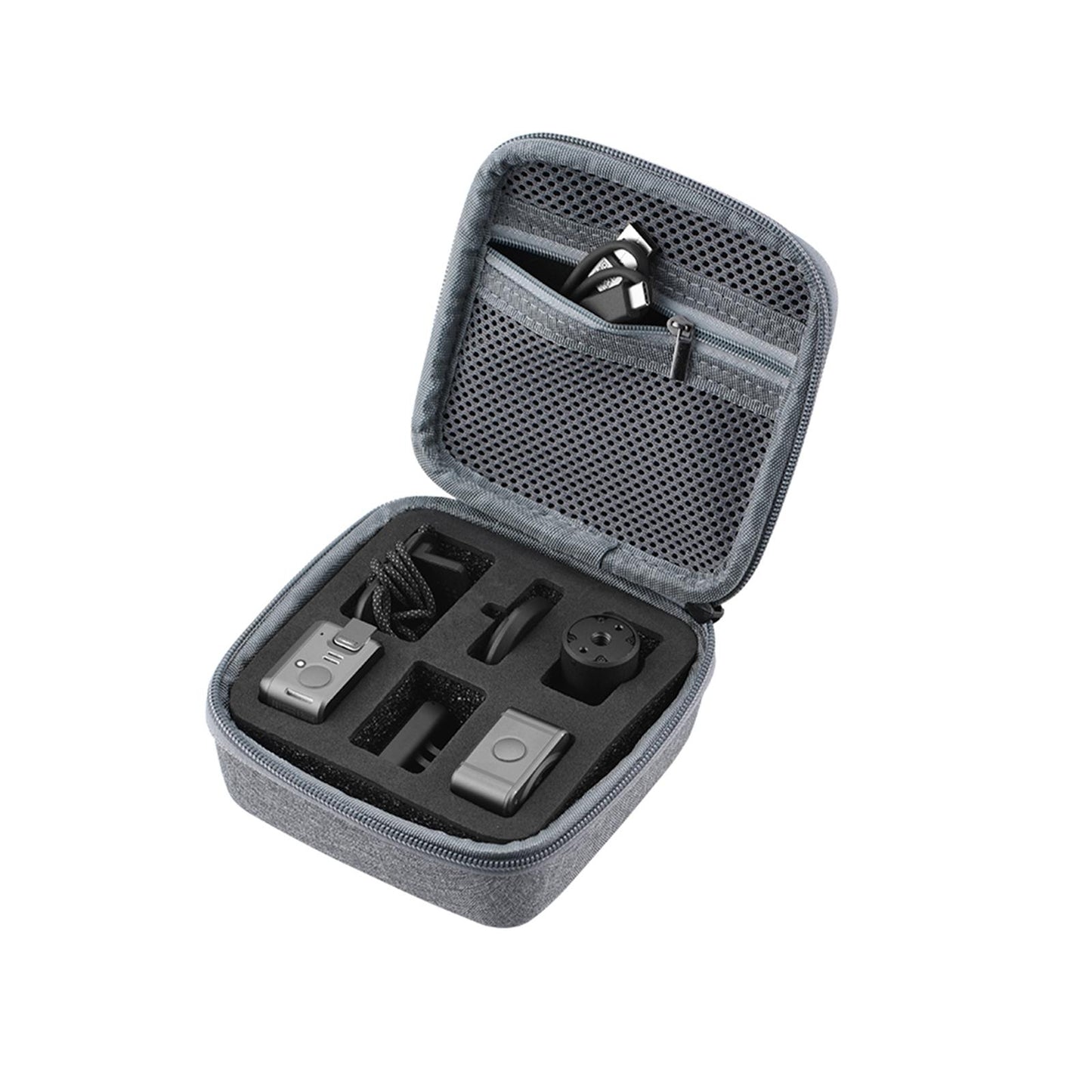 Storage Bag with Handle Portable Shock Absorber for DJI Action 2 gray