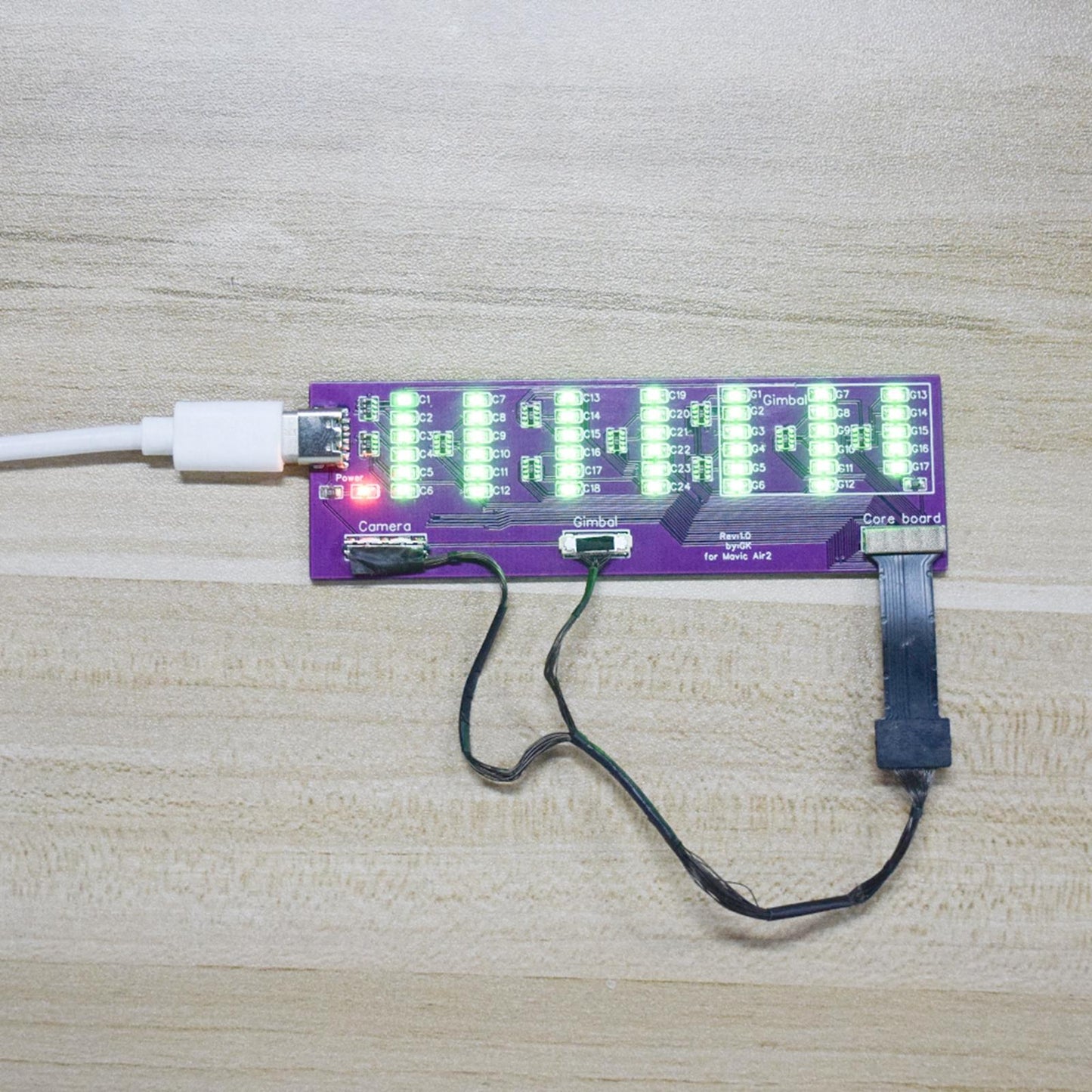 Signal Cable Test Tool for DJI Mavic Air 2/2S Drone High Performance Durable