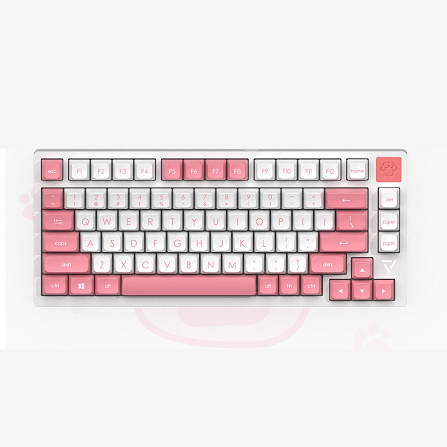 JSA PBT Keycaps Ergonomic Keycap for Mechanical Gaming Keyboards Kitty