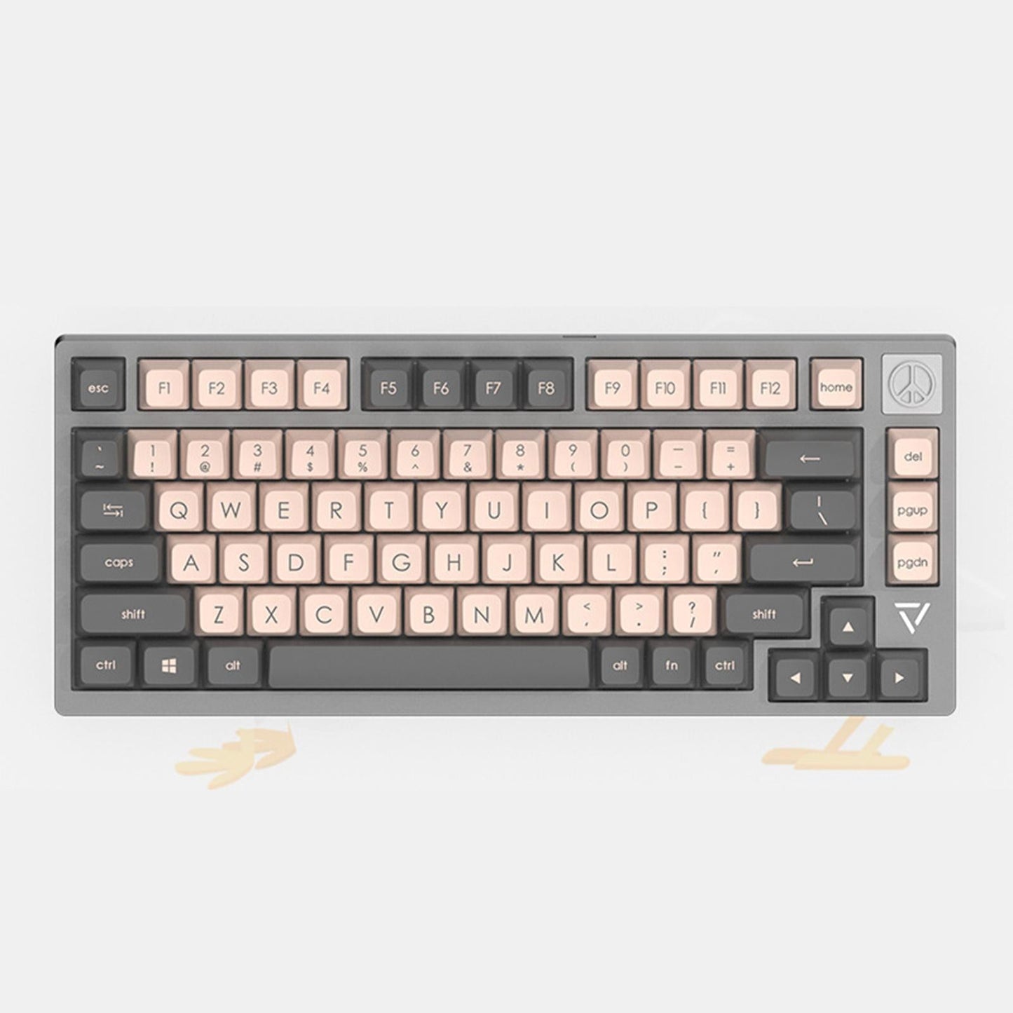 JSA PBT Keycaps Ergonomic Keycap for Mechanical Gaming Keyboards Peace