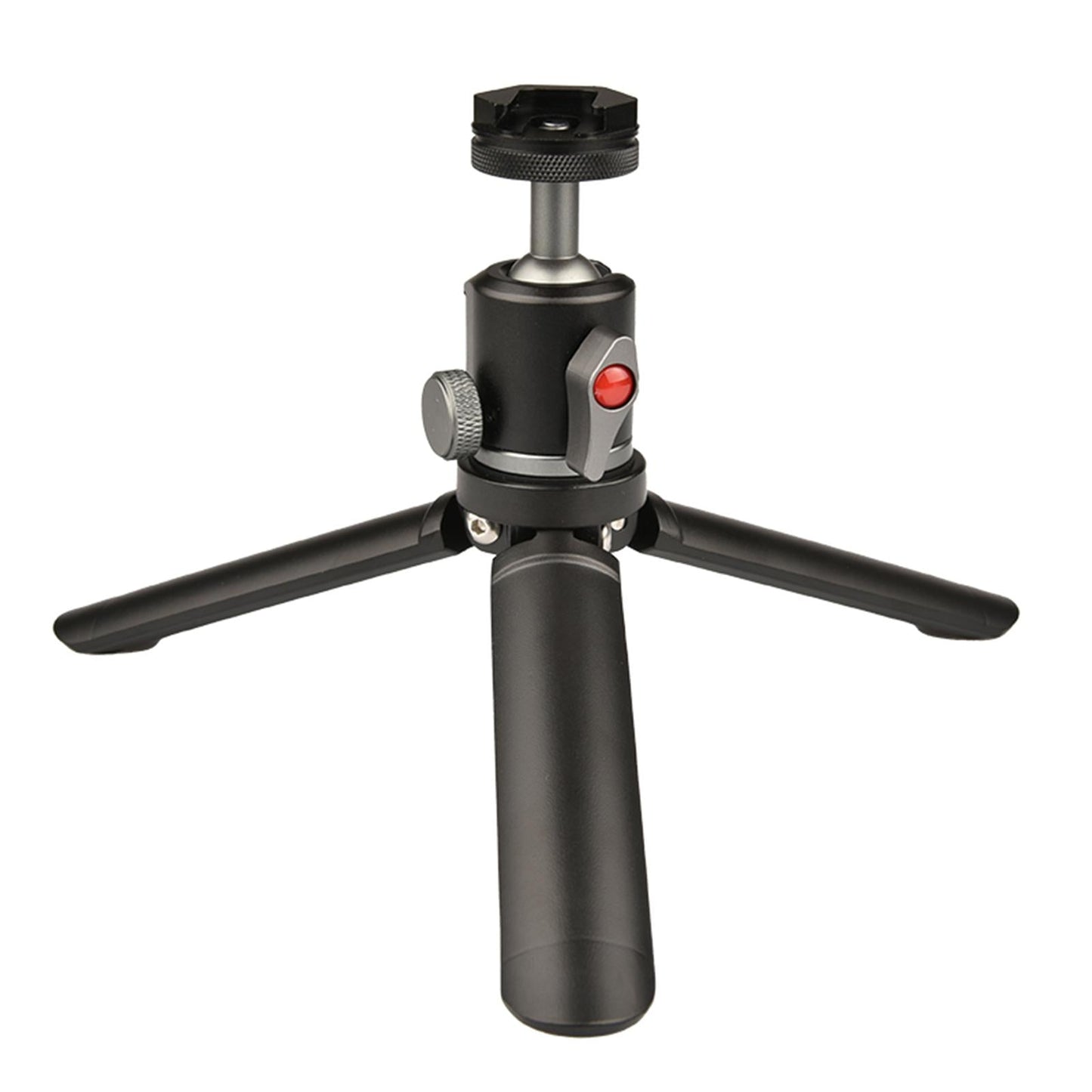 Swivel Mini Ball Head Tripod Mount with Removable 1/4 Cold Shoe for DSLR"