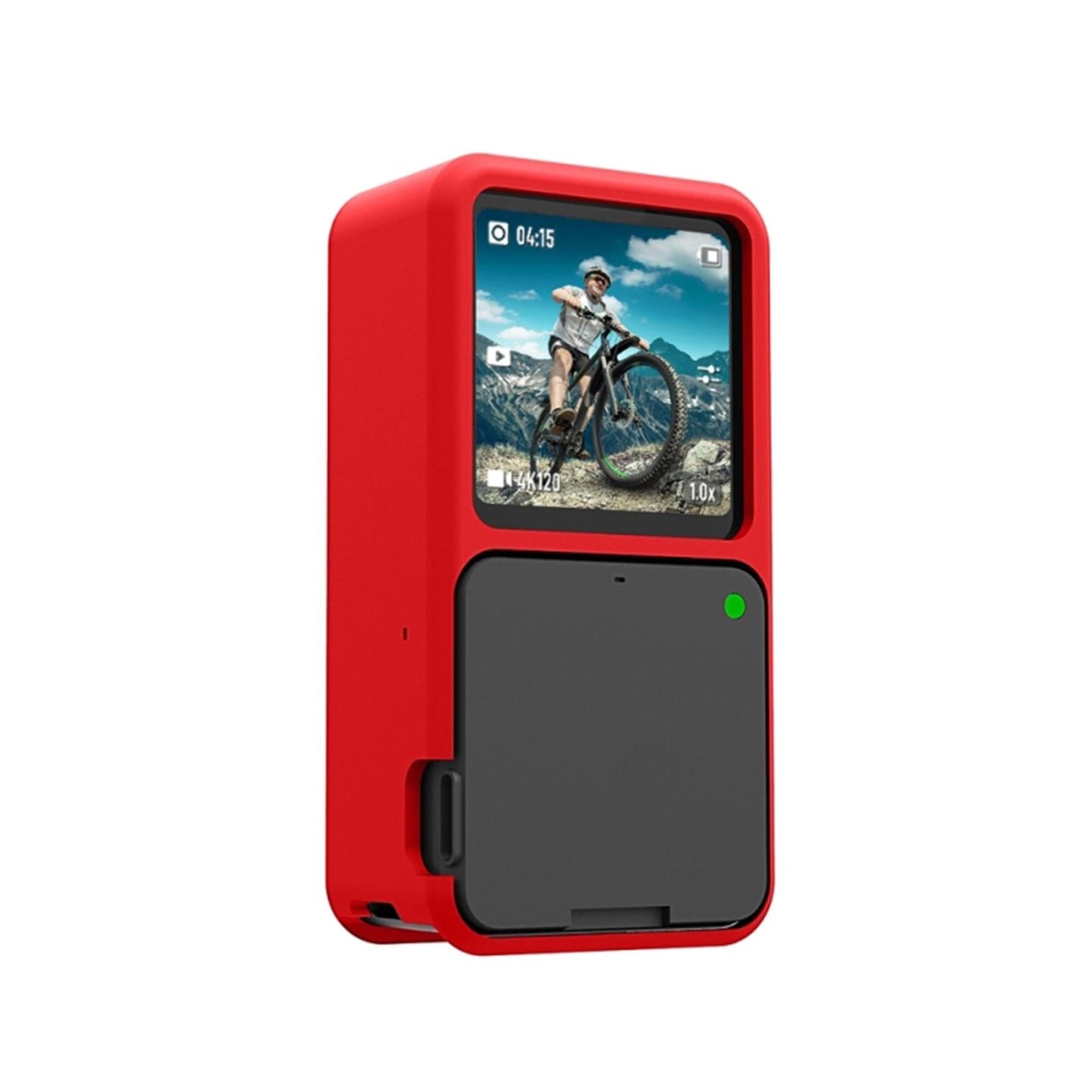 Camera Case Protector Vlogging Camera Accessories for DJI Action 2 red