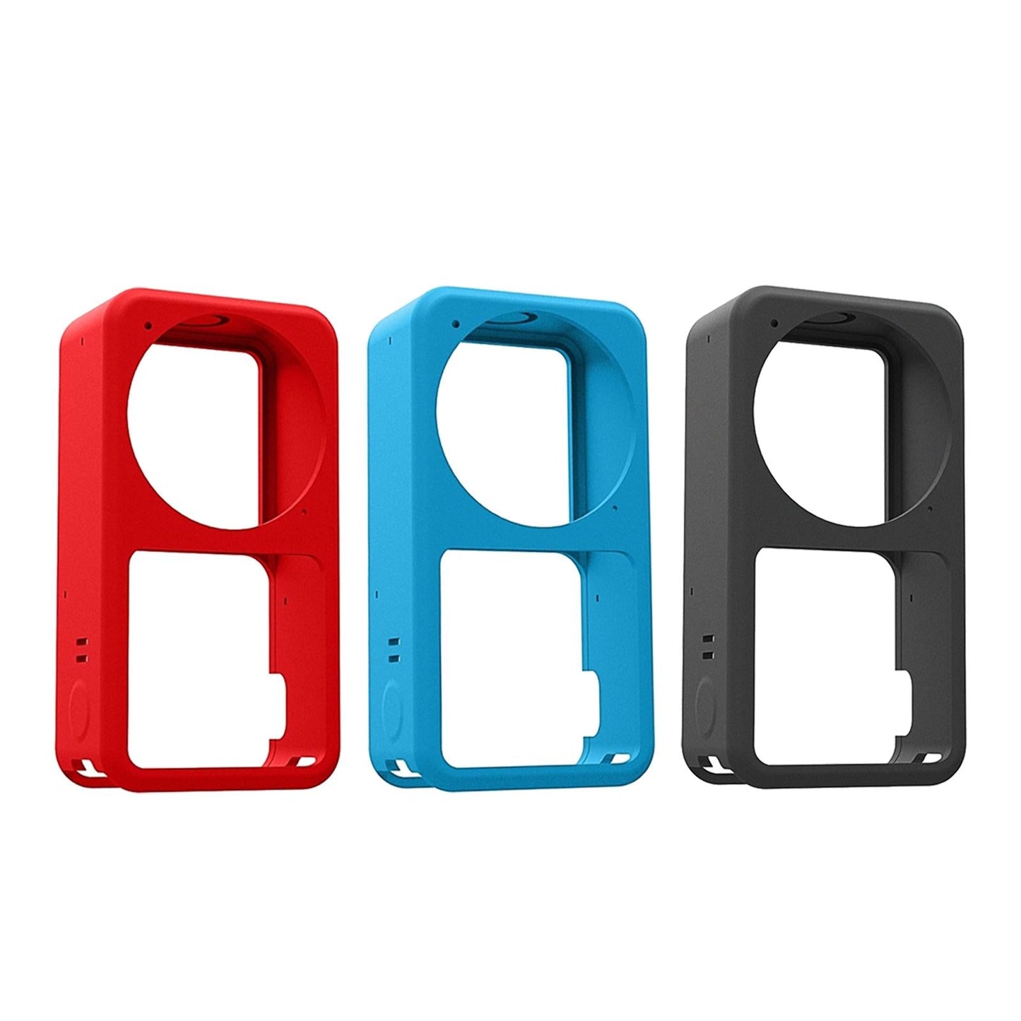 Camera Case Protector Vlogging Camera Accessories for DJI Action 2 red