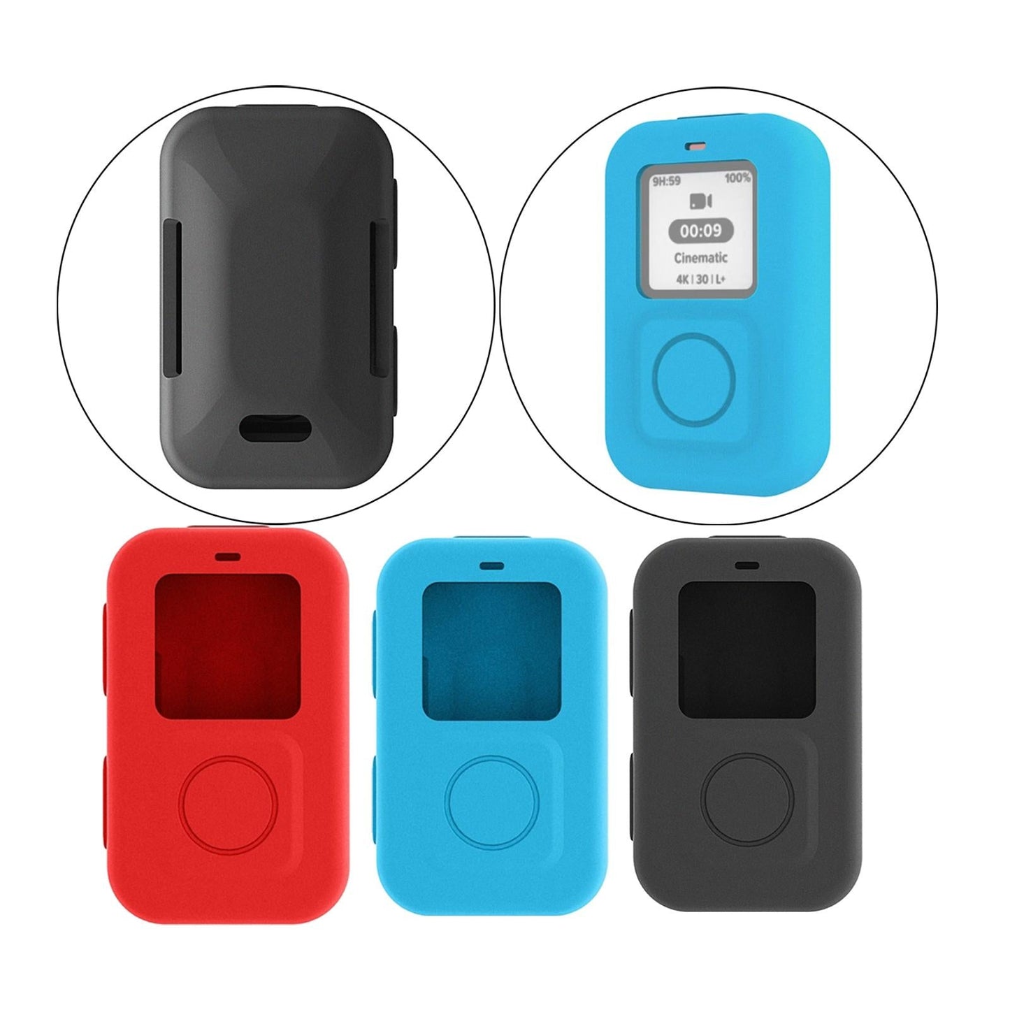Silicone Protective Case Remote Cases Anti-Dust for Hero10 Remote Red