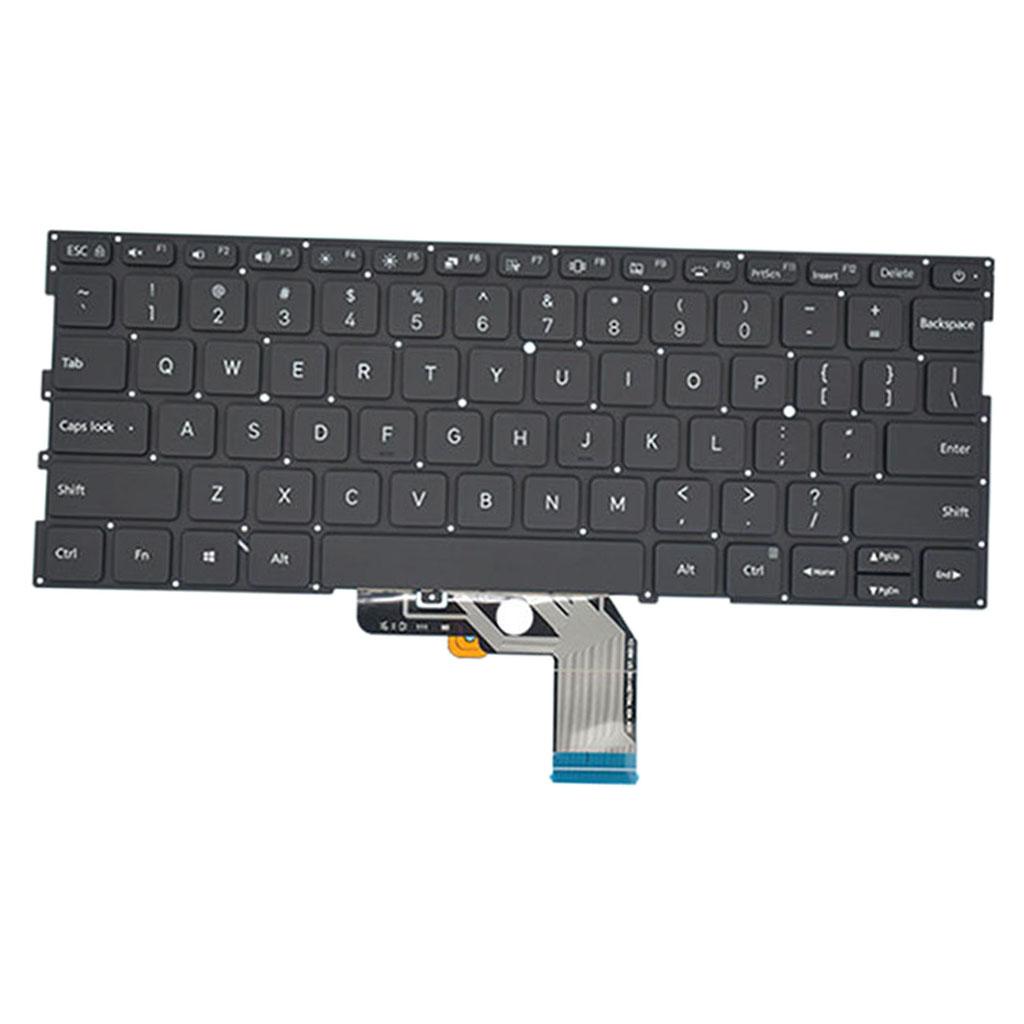 Keyboard US Layout Components with Backlight Black for Xiaomi 13.3inch CG