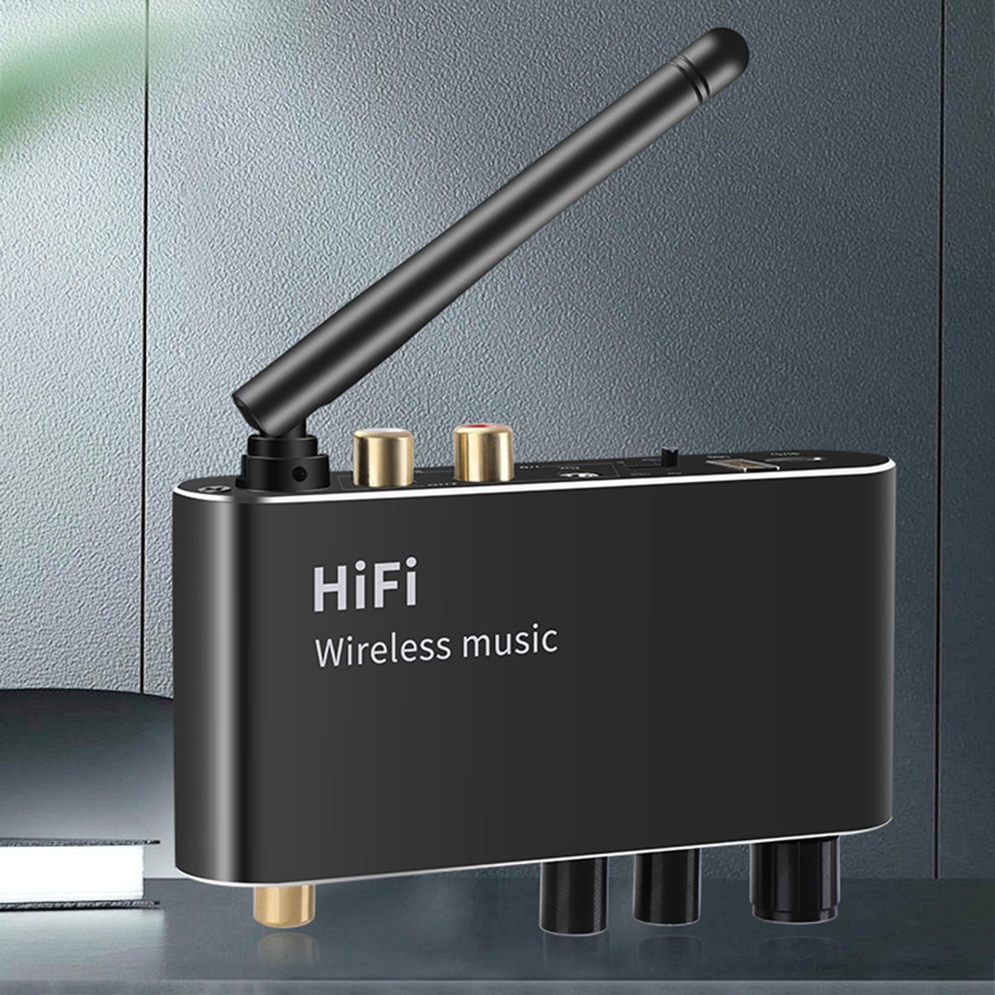 Bluetooth Audio Converter Digital Analog BT5.1 Transmitter for Home Car