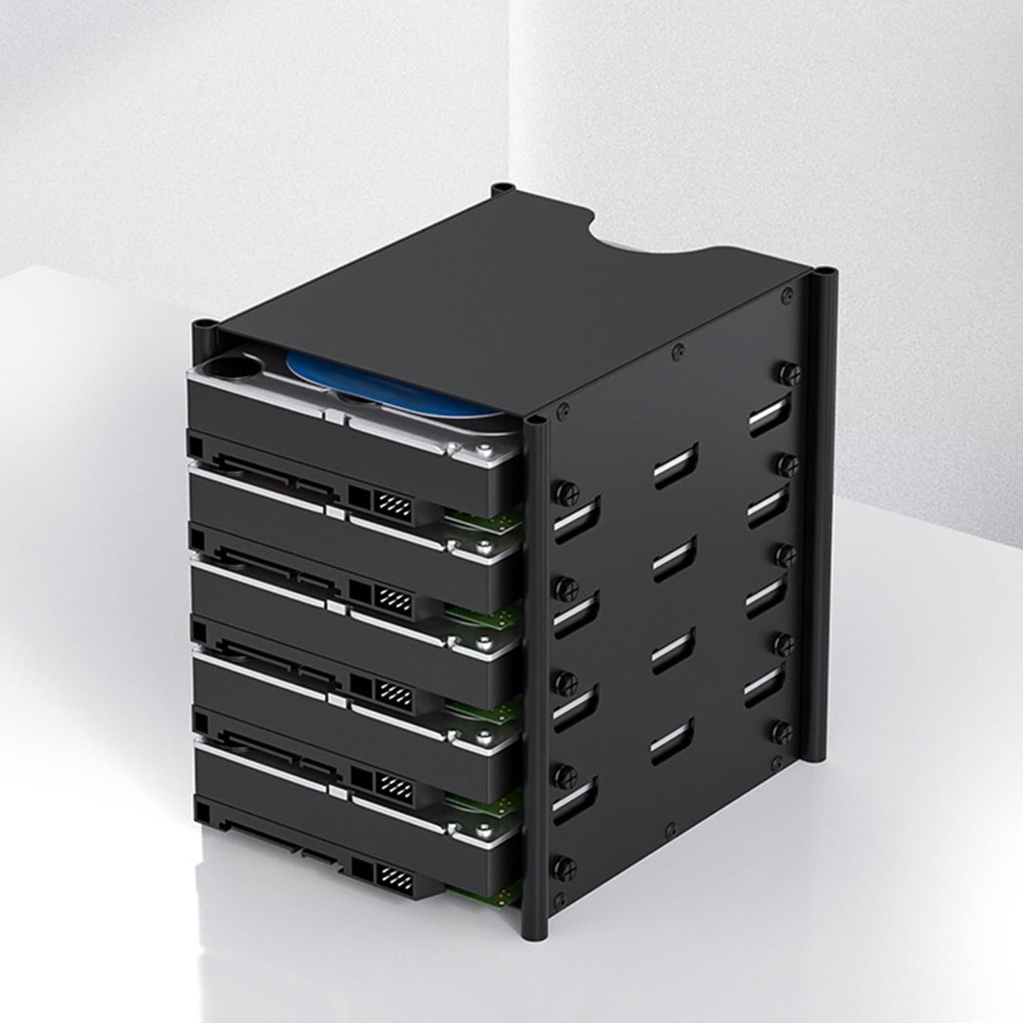 Hard Drive Storage Bracket 3.5inch Five-Layer Extension Durable for Database