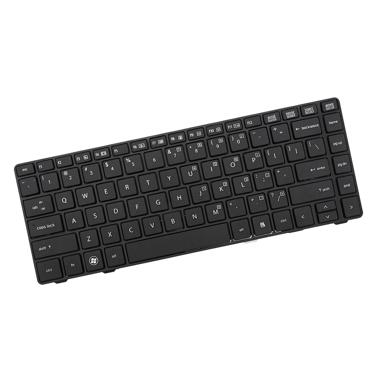 for HP Elitebook 8460P Replacement Keyboard US Layout Black Replace Cover