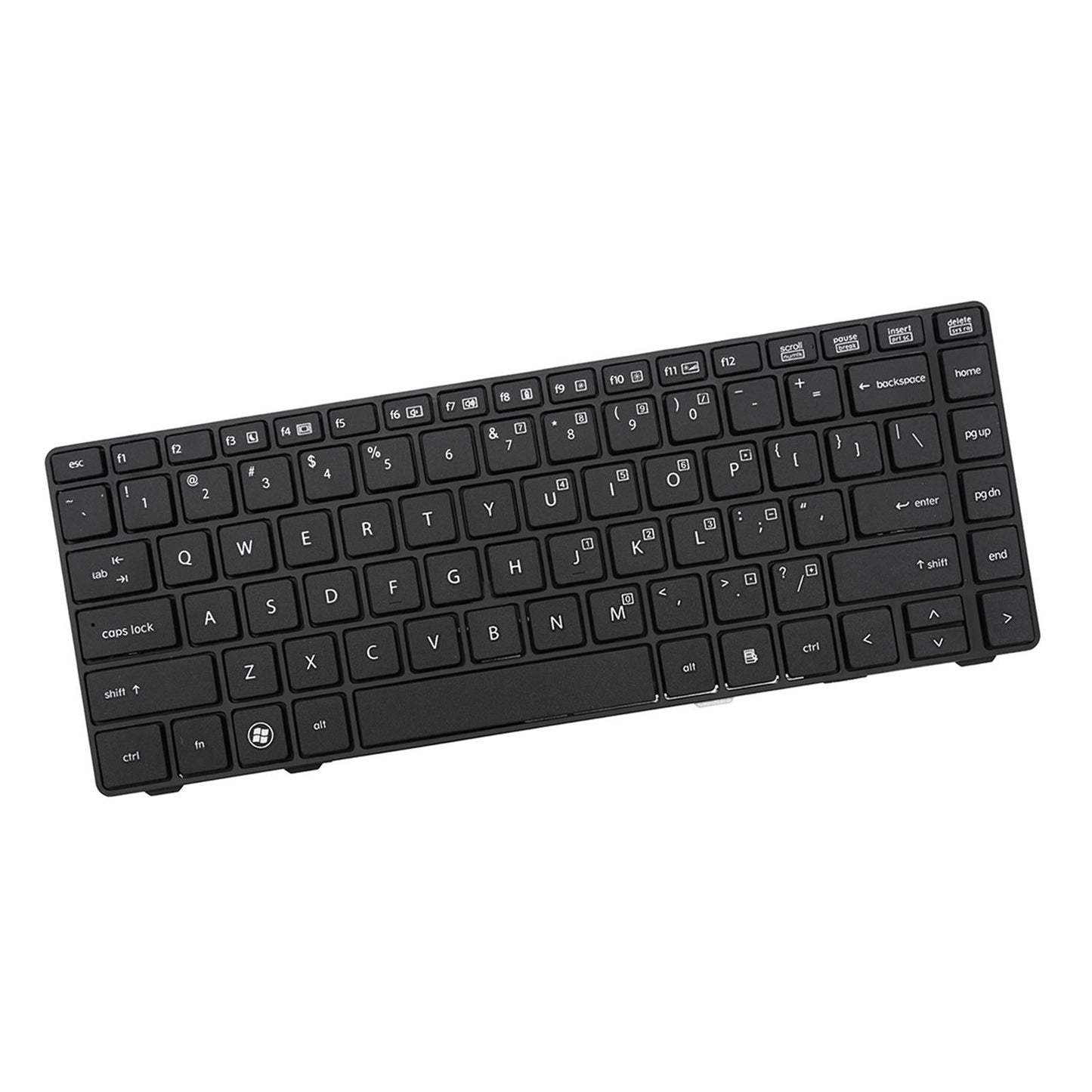 for HP Elitebook 8460P Replacement Keyboard US Layout Black Replace Cover