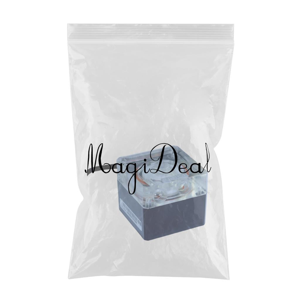 Water Cooling Pump 3000RPM Compute Cooling Acrylic for Computer Accessory