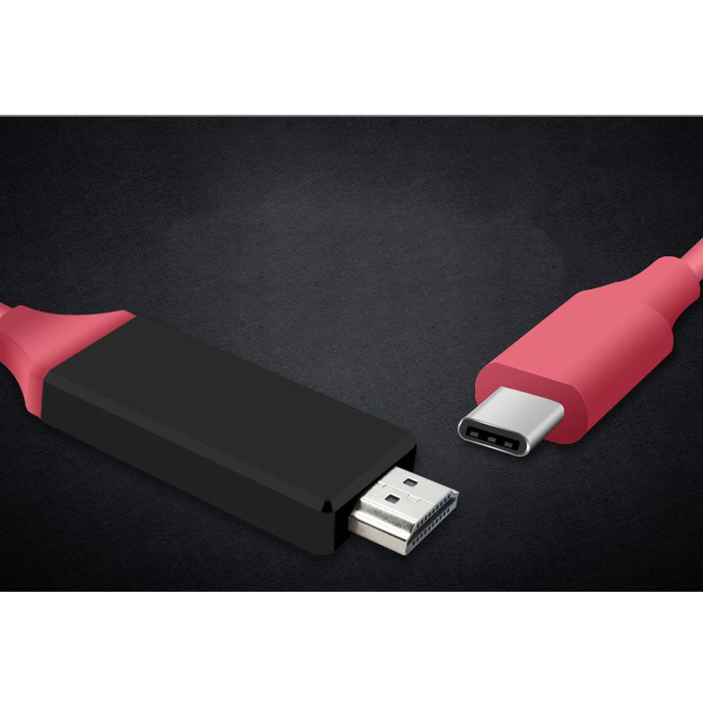 Type C to HDMI Cable Converter 4K HD Computer USB Adapter Ag9310 Black