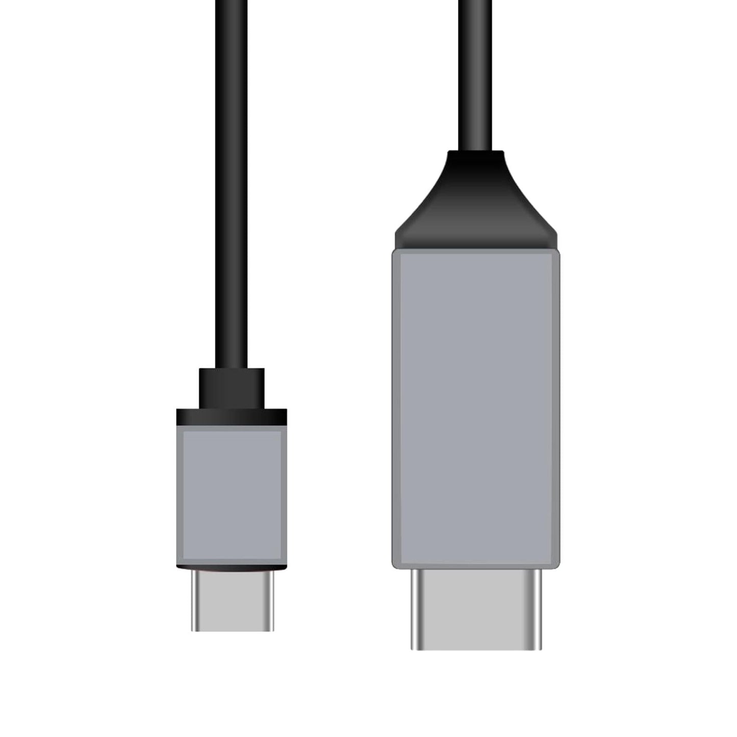 Type C to HDMI Cable Converter 4K HD Computer USB Adapter Ag9310 Black