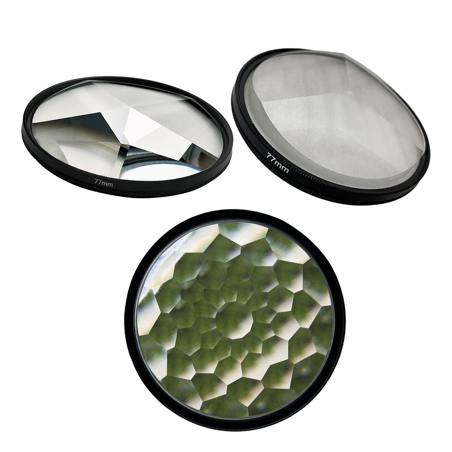 Effect Filter Photography Repeat 77mm Kaleidoscope Prism Tool Multi Faces