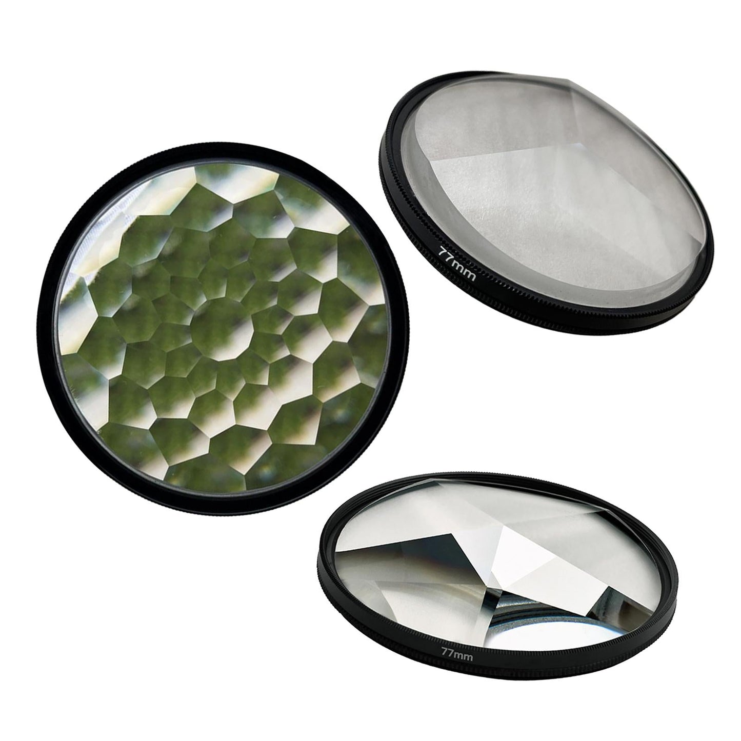 Effect Filter Photography Repeat 77mm Kaleidoscope Prism Tool Multi Faces