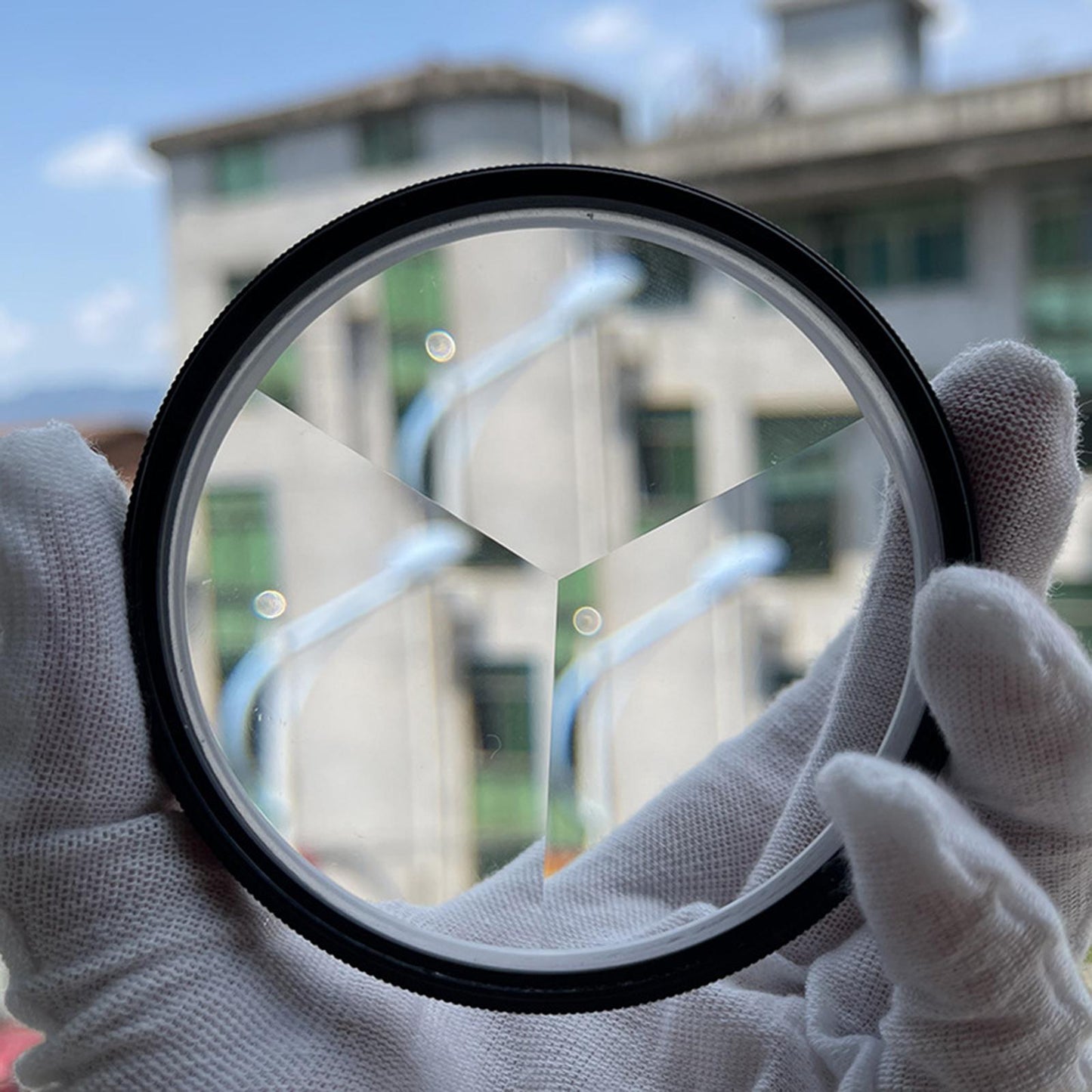 Effect Filter Photography Repeat 77mm Kaleidoscope Prism Tool 3 Faces