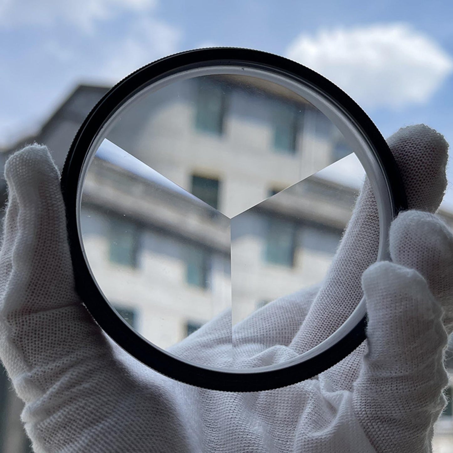 Effect Filter Photography Repeat 77mm Kaleidoscope Prism Tool 3 Faces