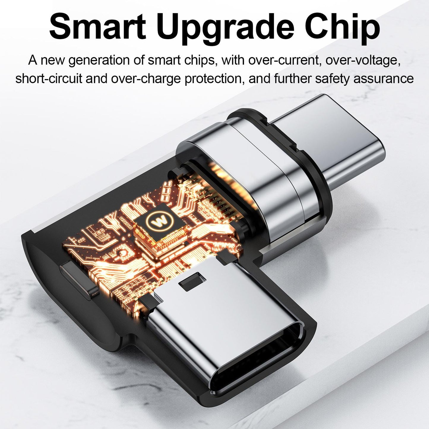 Charging Adapter Wide Use for Phone elbow magnetic strip light