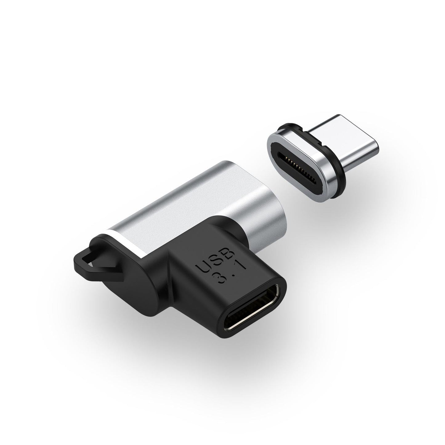 USB C Magnetic Adapter 24 Pins 4K Video Data Converter Magnetic Head